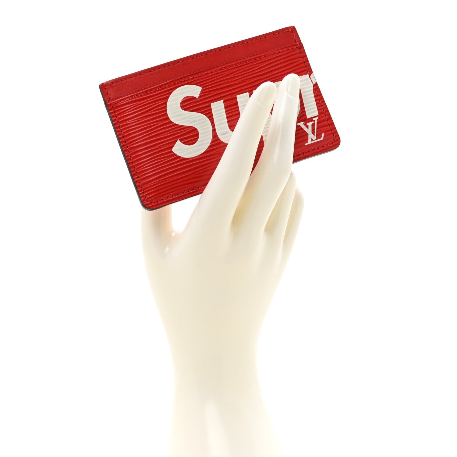 X SUPREME Epi Card Holder Red