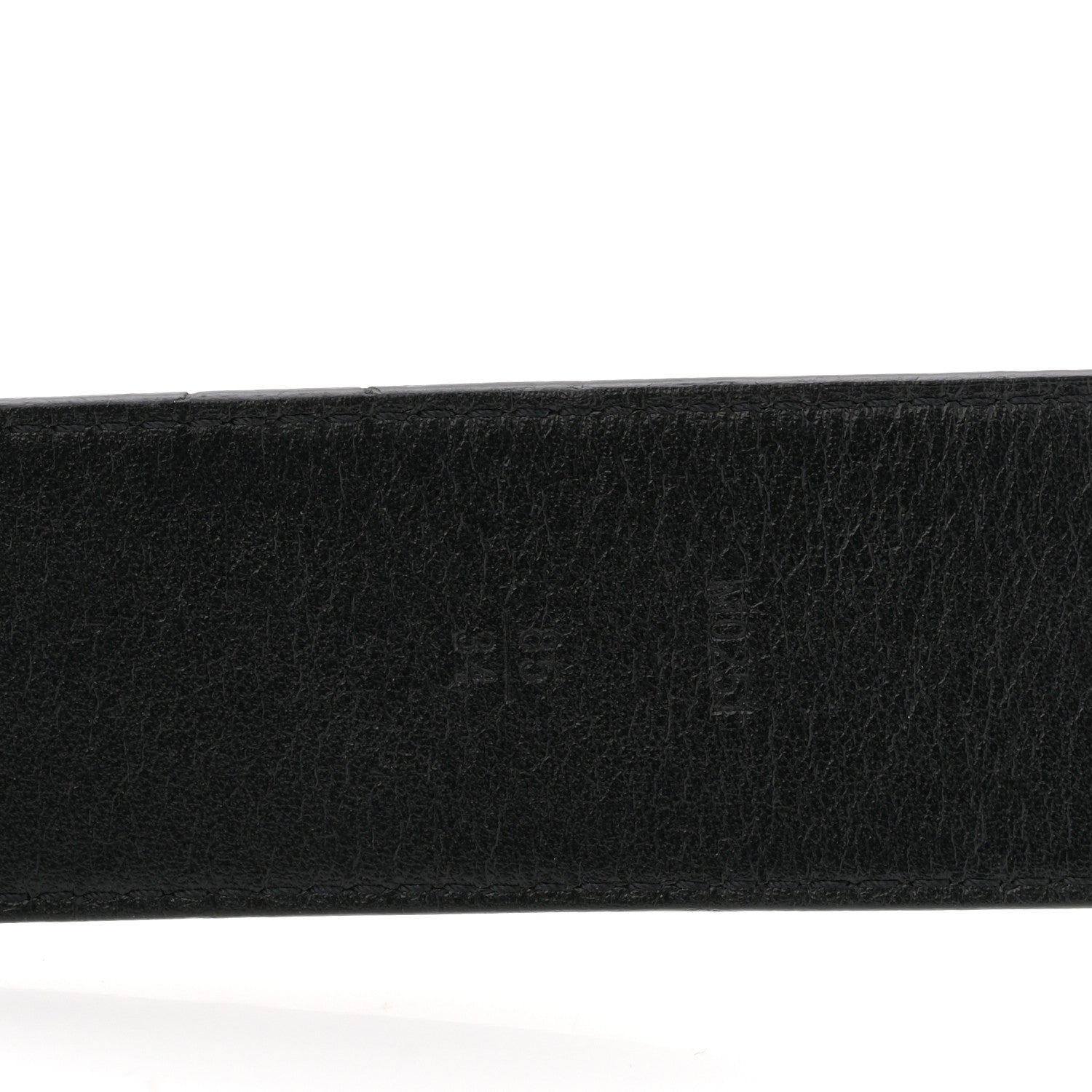 PVC Monogram 40mm LV Initiales Reversible Belt 85 34 Iridescent Prism