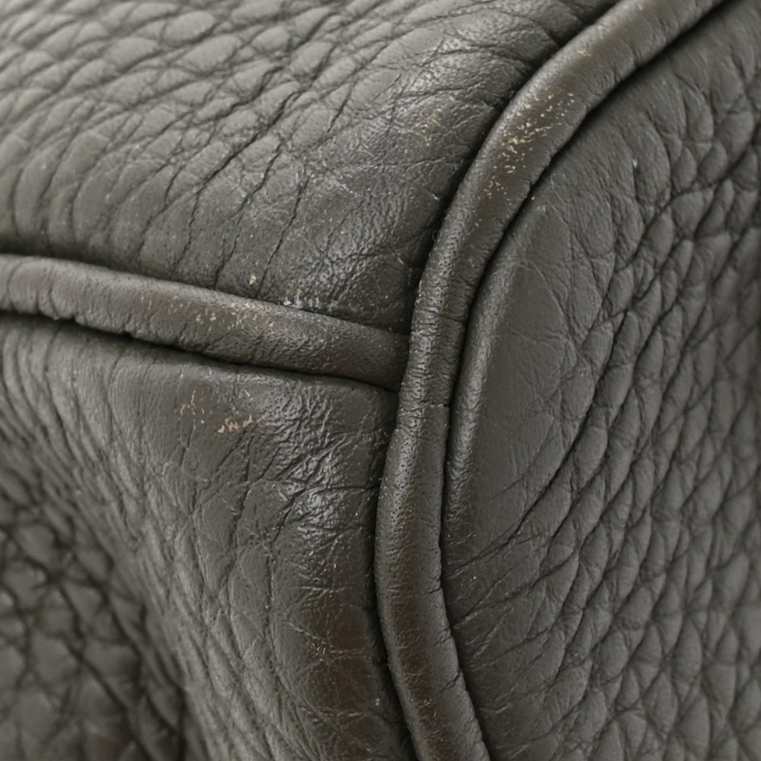 Taurillon Clemence Birkin 35 Vert De Gris
