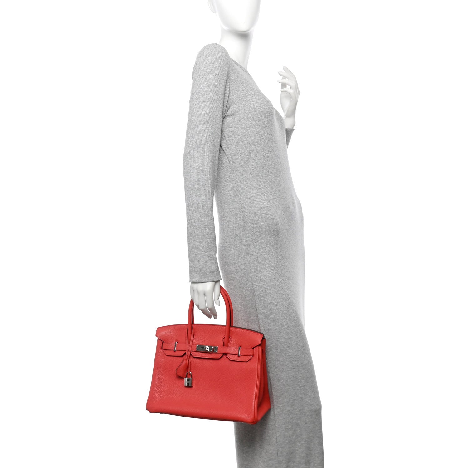 Taurillon Clemence Birkin 30 Geranium