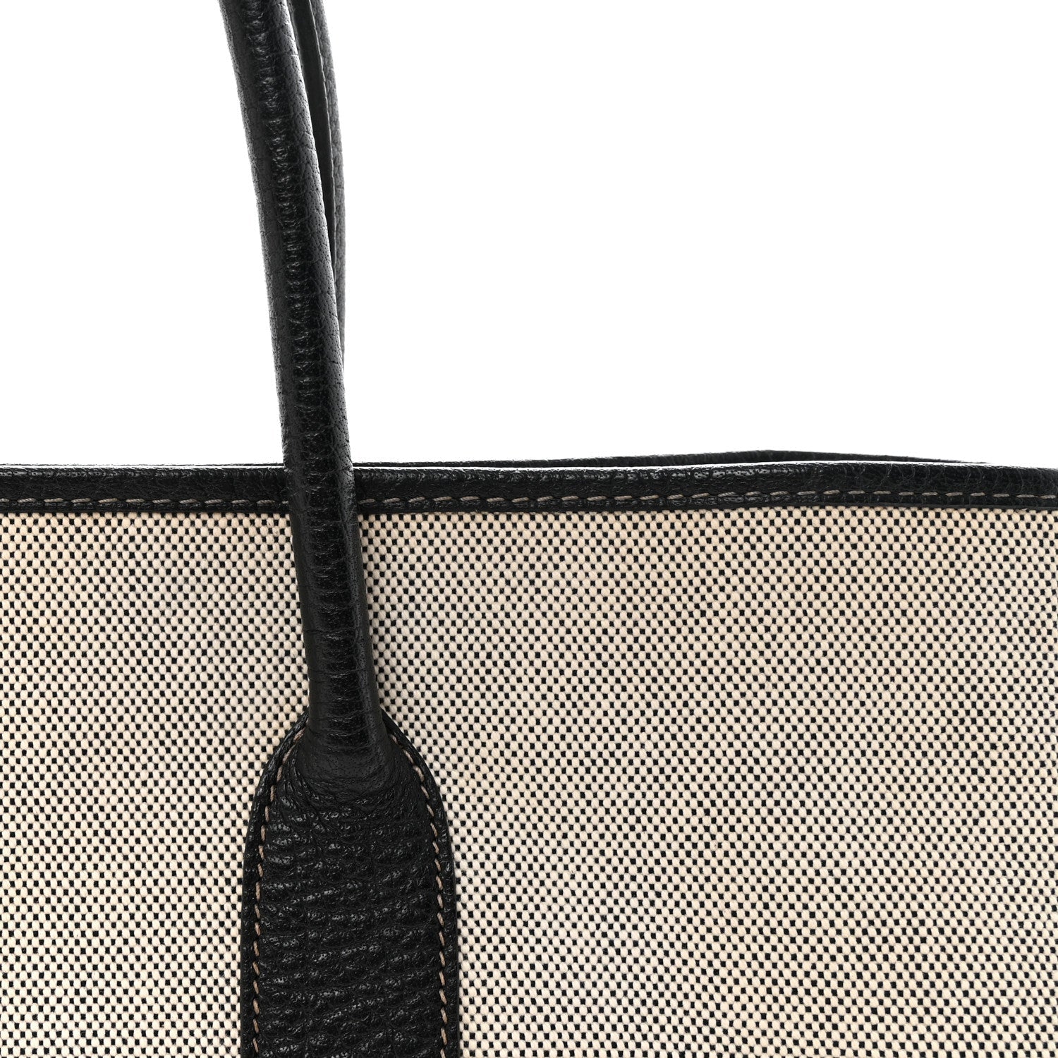 Buffle Skipper Toile Bolduc Twilly Garden Party 36 MM Tote Black