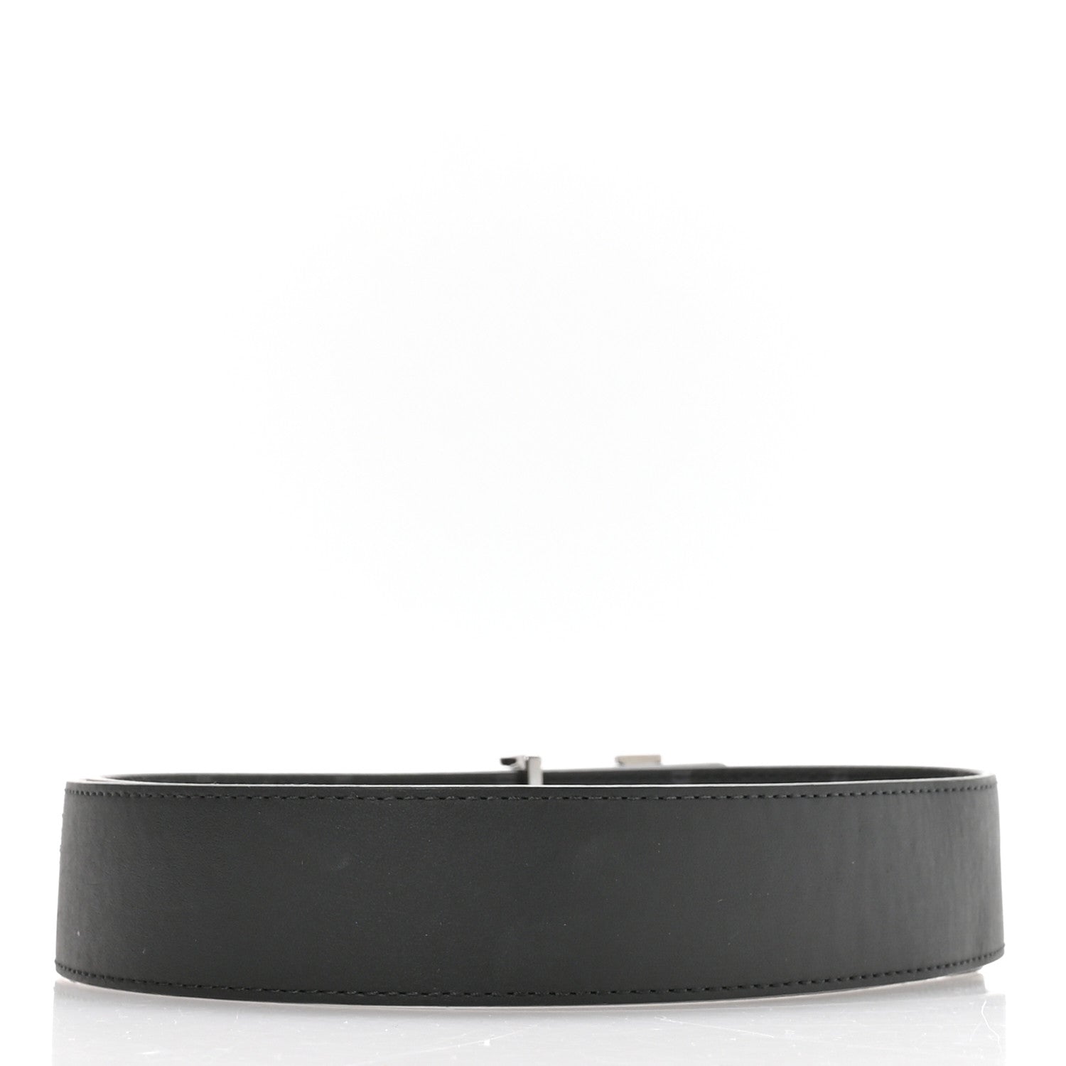 Calfskin Monogram Eclipse 35mm LV Initiales Reversible Belt 85 34
