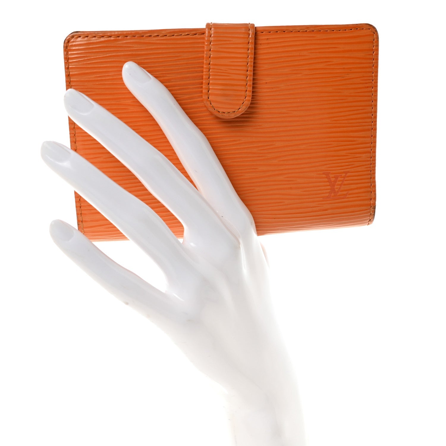 Epi French Purse Wallet Mandarin