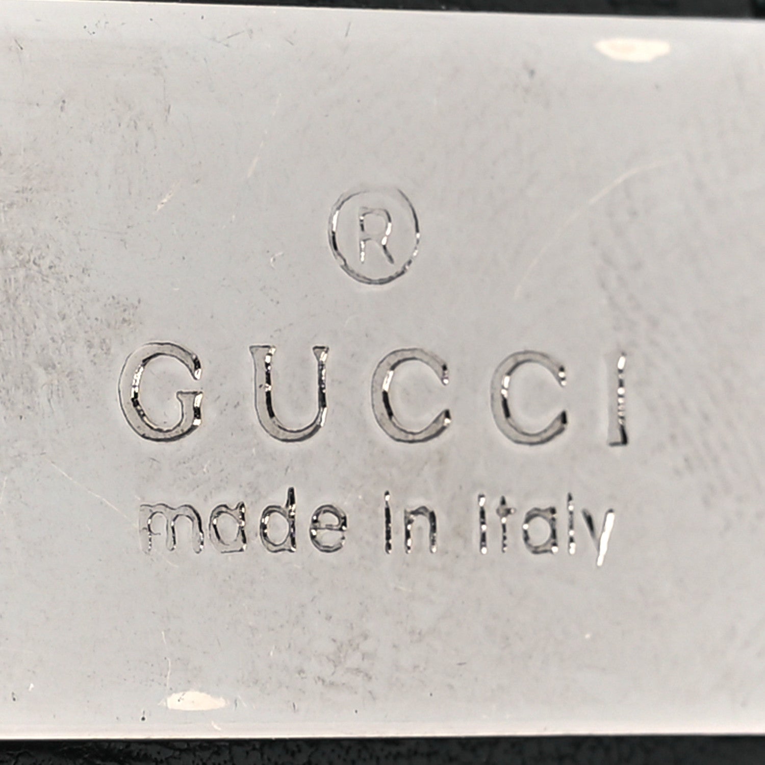 Guccissima Money Clip Black