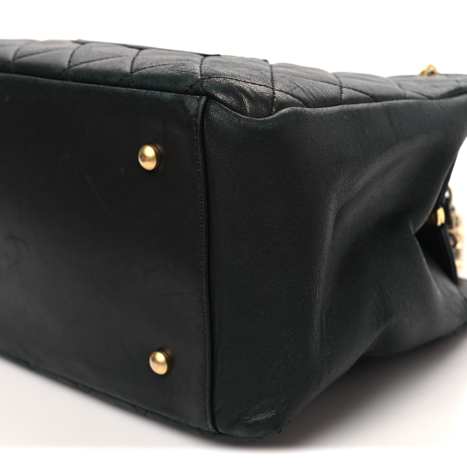 Lambskin Quilted Petit Timeless Tote PTT Black