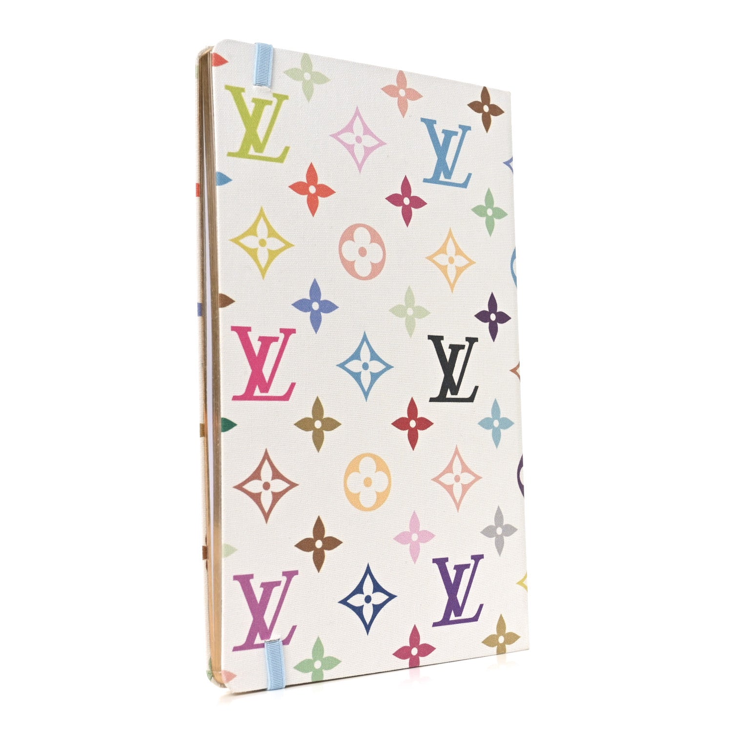 LV x TM Monogram Multicolor Jane Notebook MM White