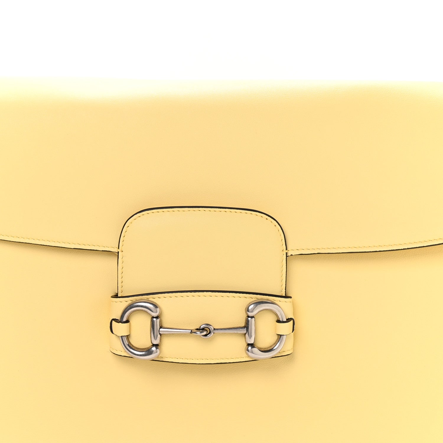 Calfskin Large Aura Horsebit 1955 Shoulder Bag Butter