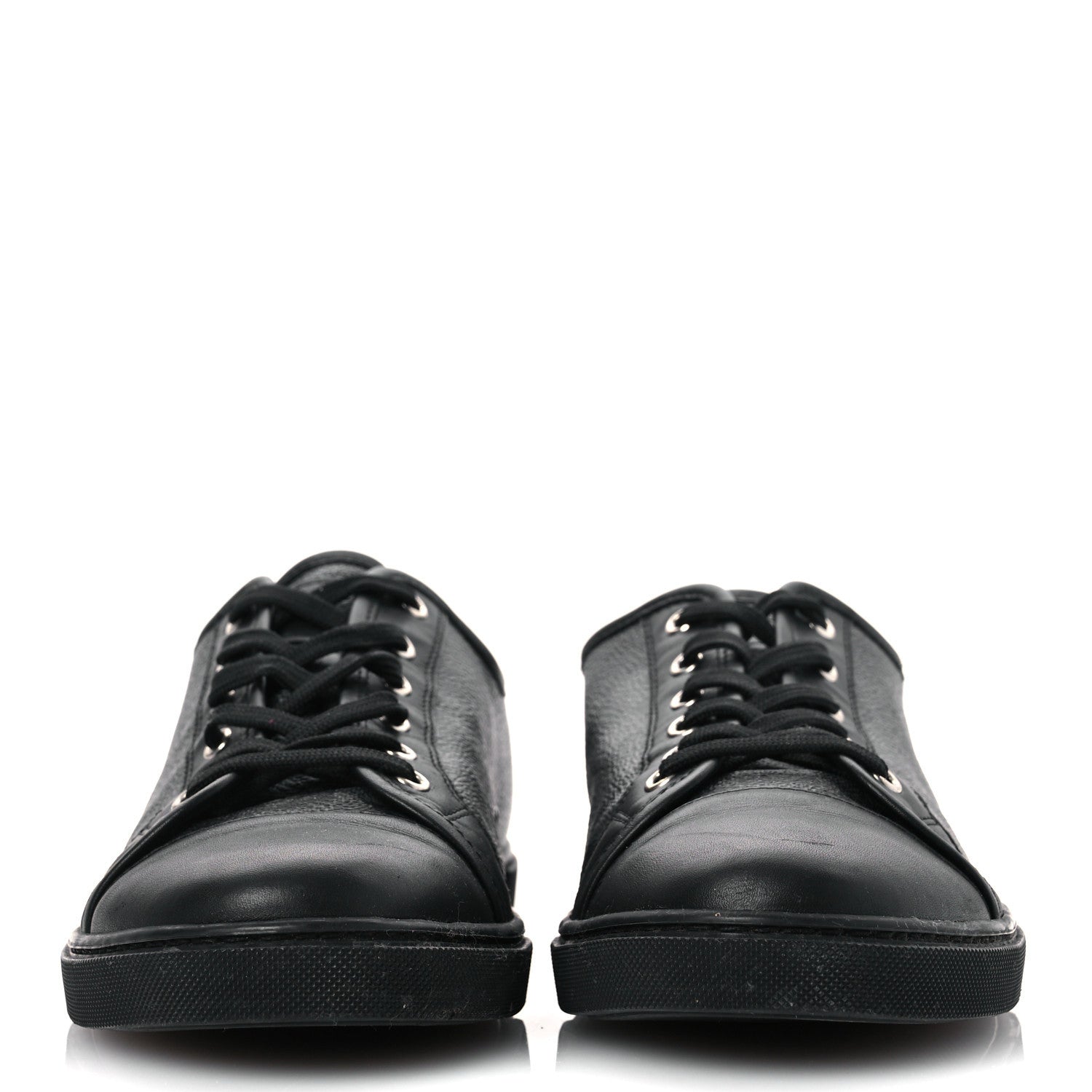 Calfskin Damier Graphite Sneakers 7.5