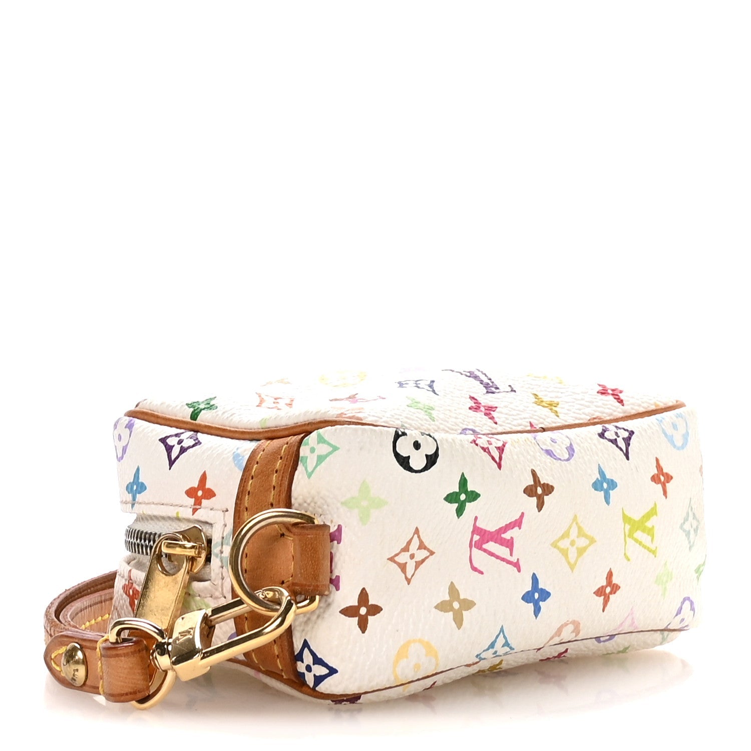 Monogram Multicolor Trousse Wapity White