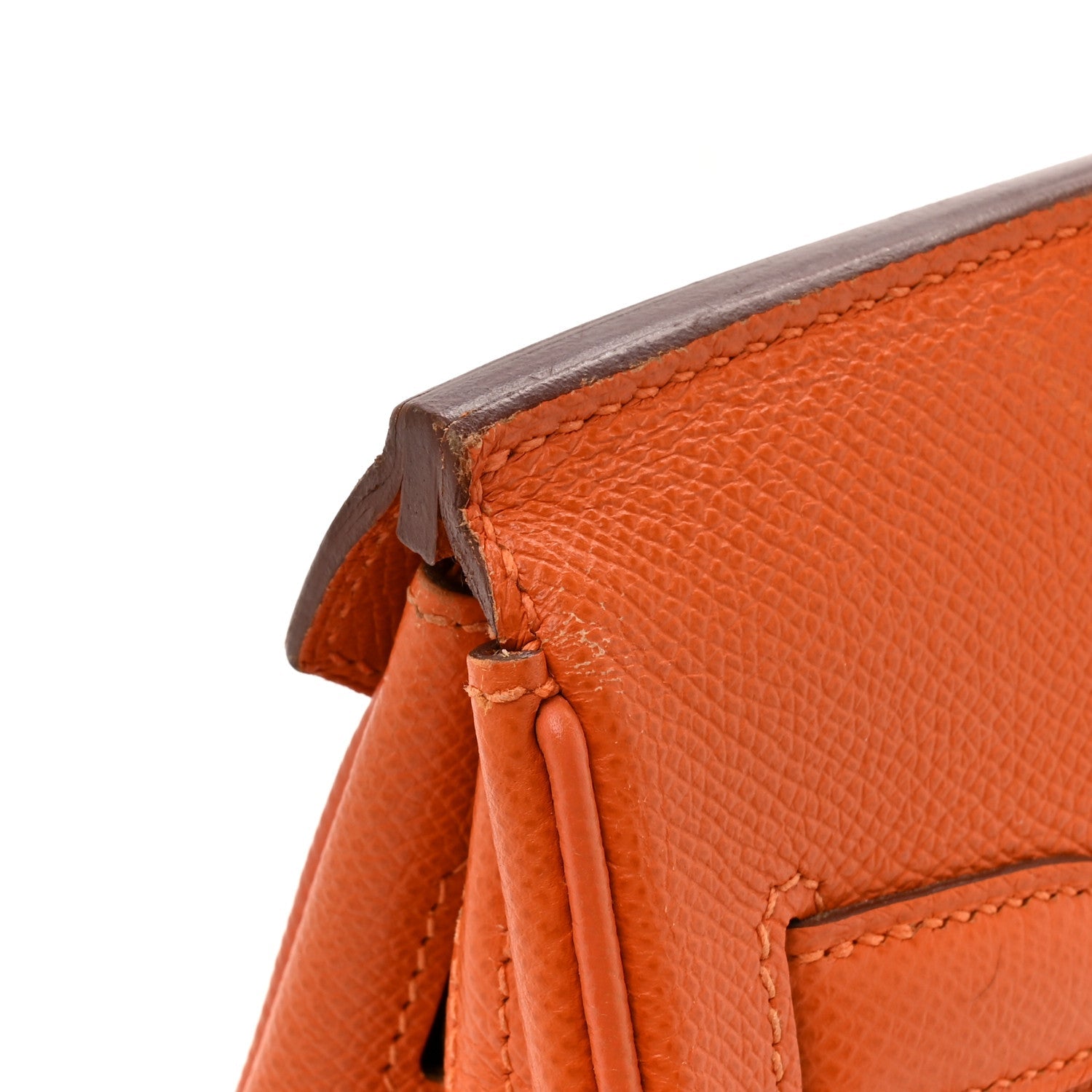 Epsom Birkin 30 Orange
