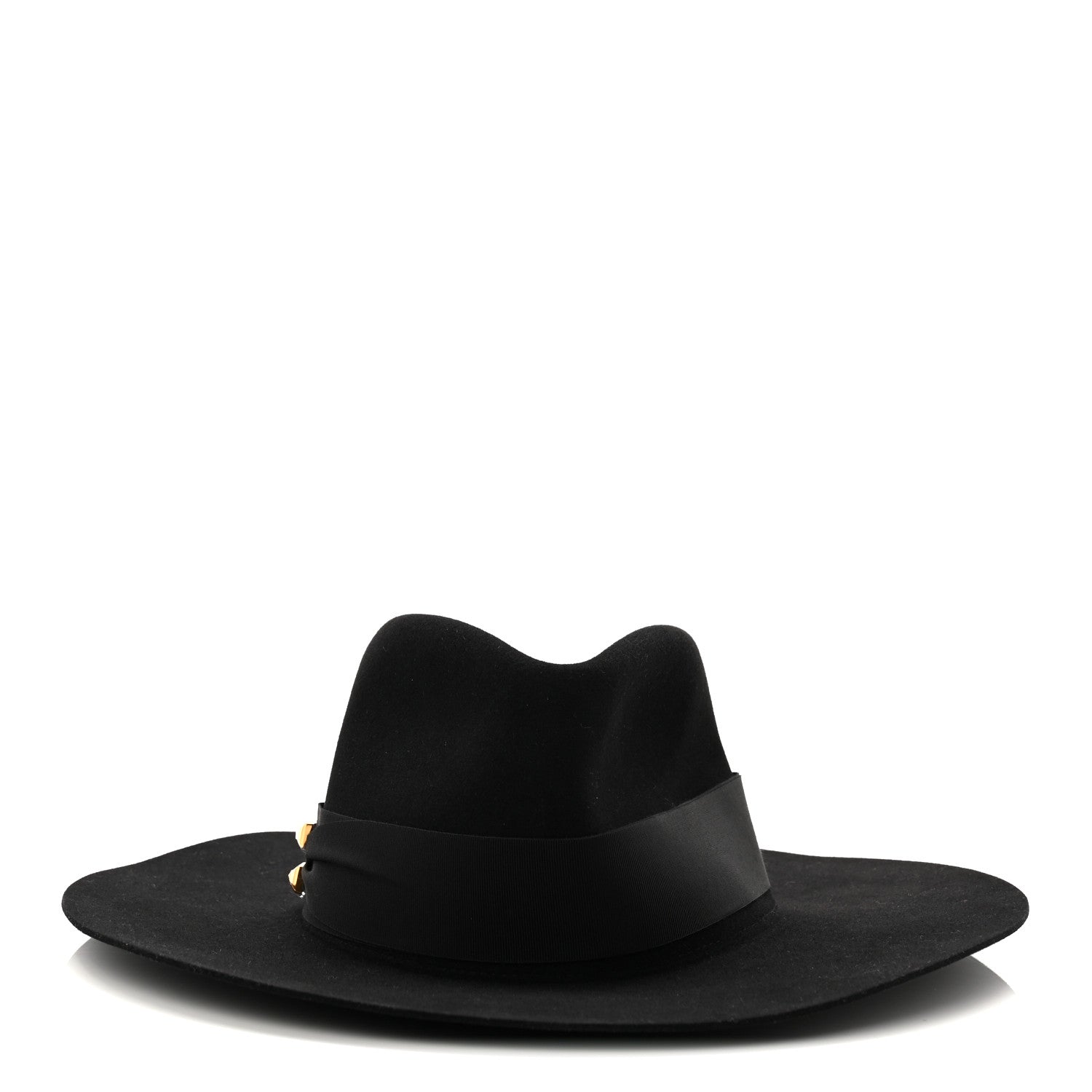 Rabbit Felt Faubourg Brides De Gala Hat 58 Black
