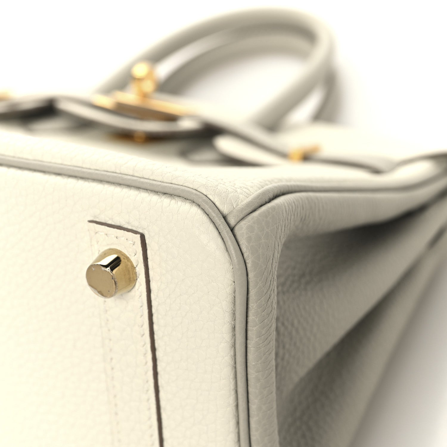 Togo Horseshoe Birkin 25 Craie Gris Tourterelle
