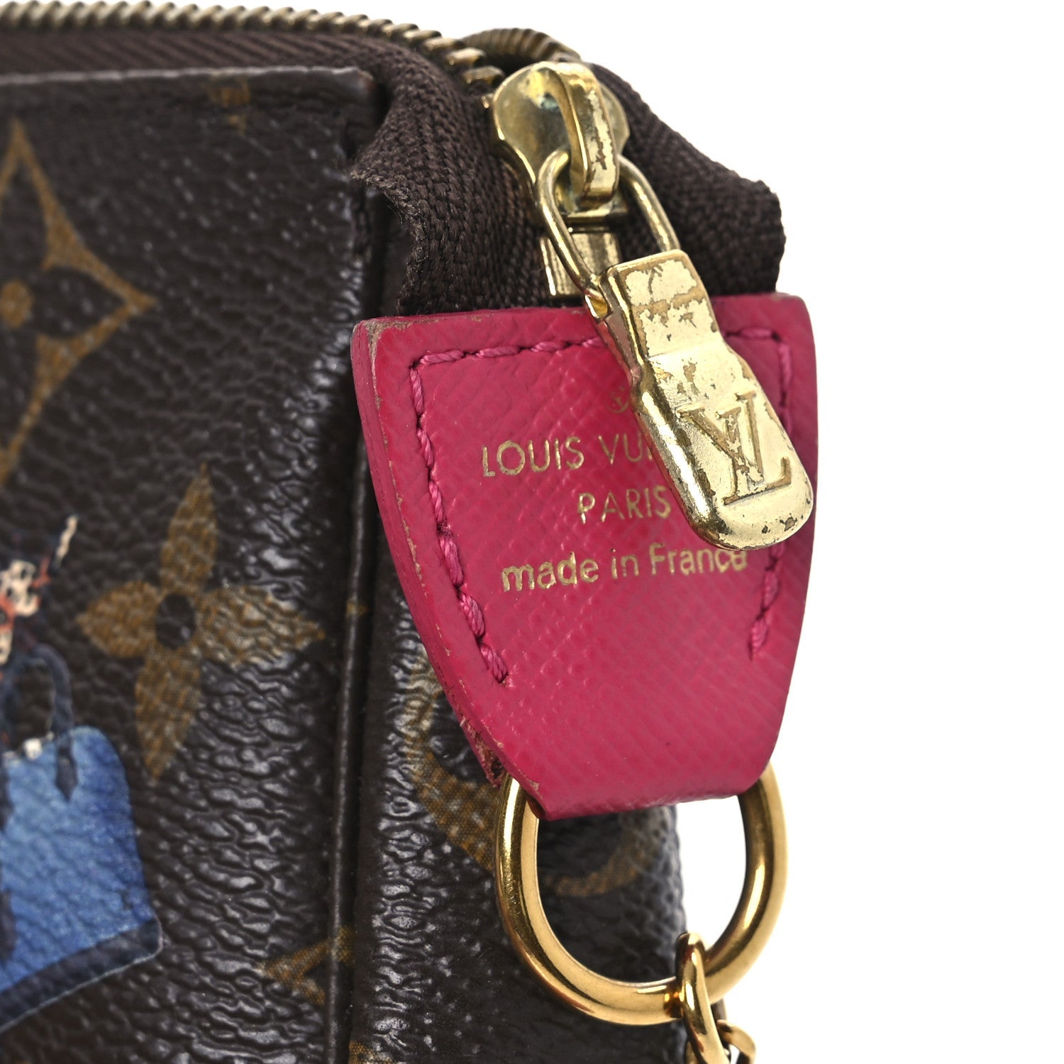 Monogram 2017 Christmas Animation Mini Pochette Accessories