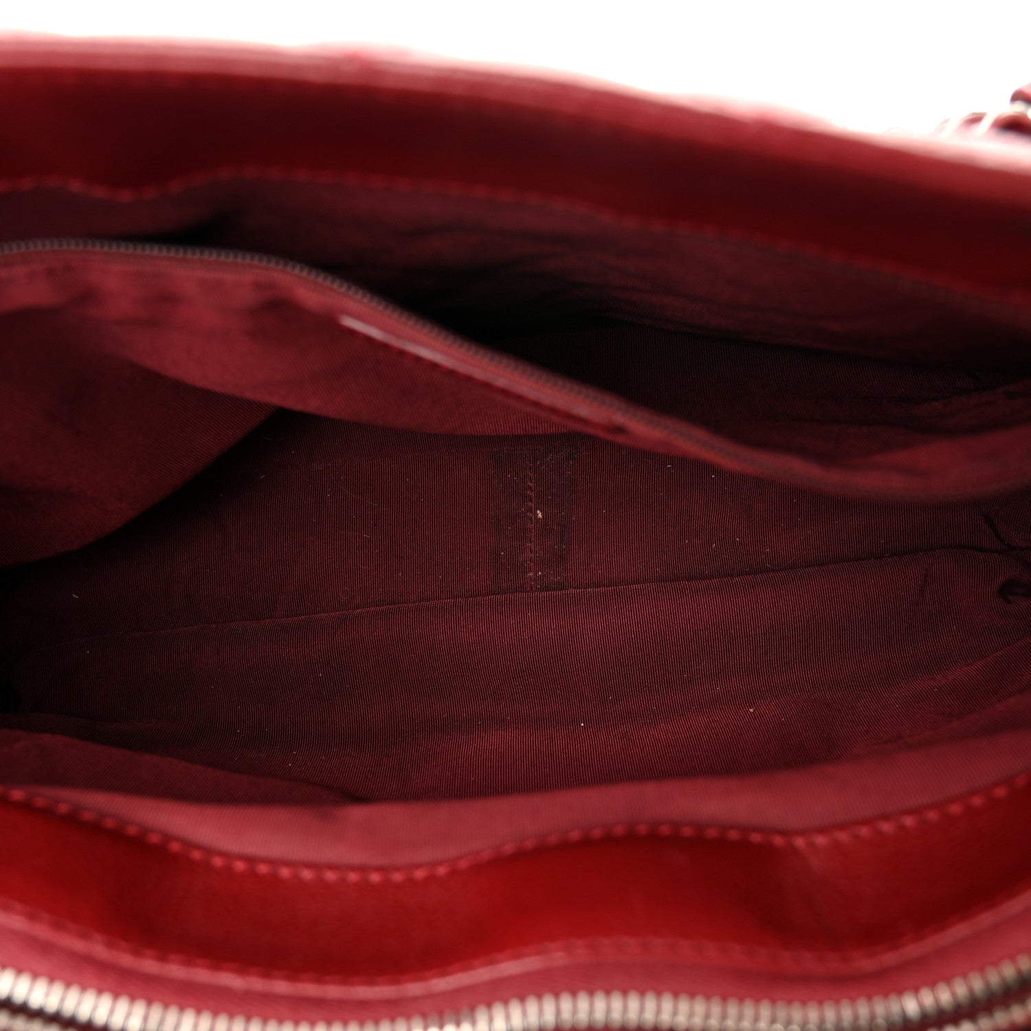 Caviar Quilted Grand Shopping Tote GST Red
