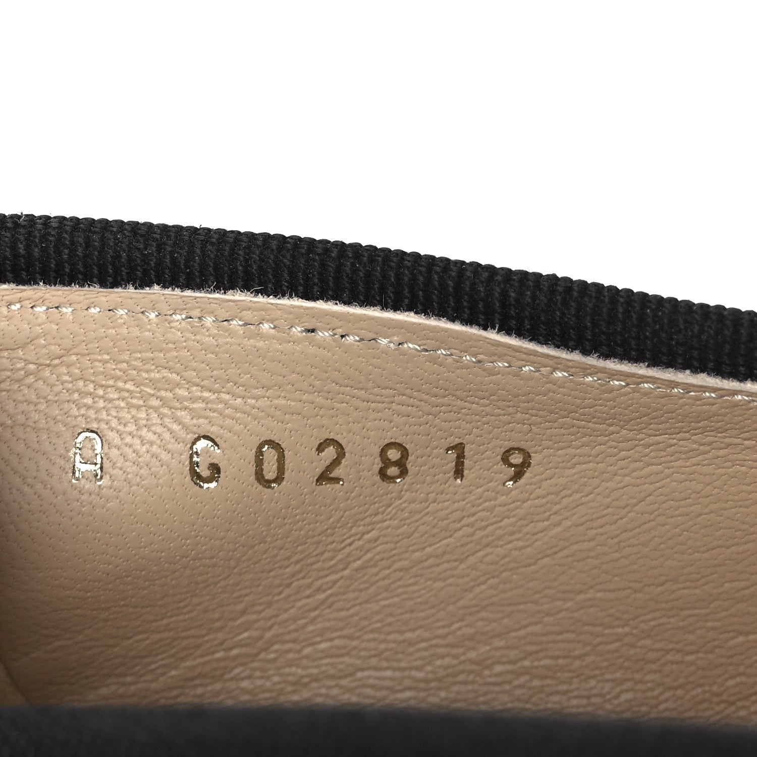 Lambskin Patent Cap Toe Ballerina Flats 38 Black