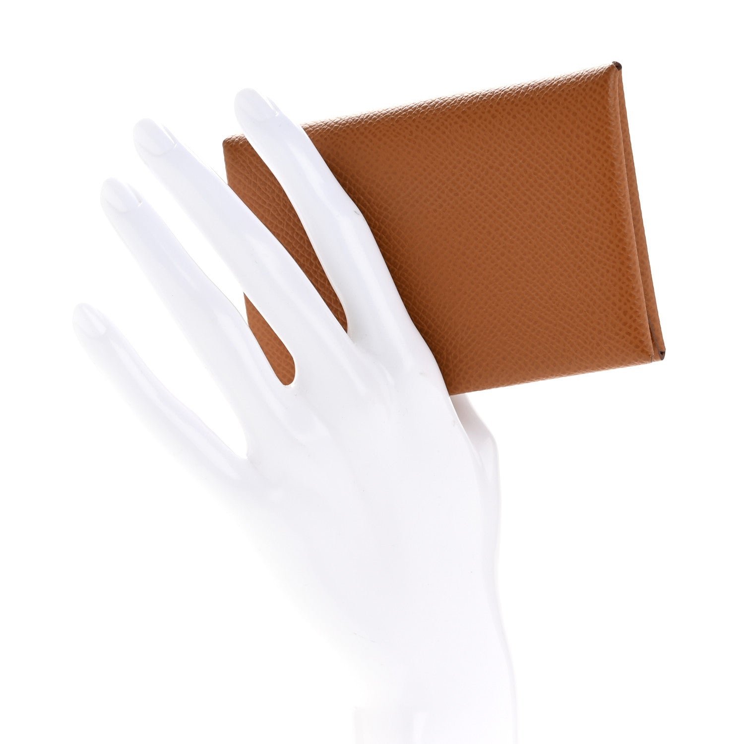 Epsom Calvi Duo Card Case Gold