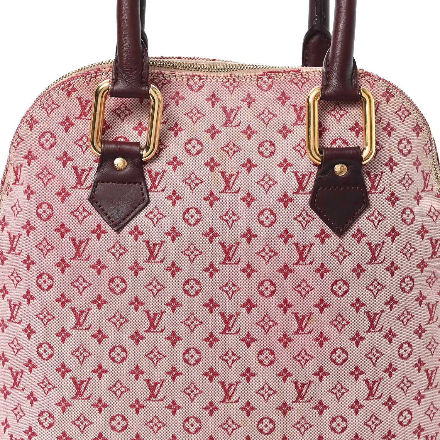 Mini Monogram Alma Haut Tote Cherry
