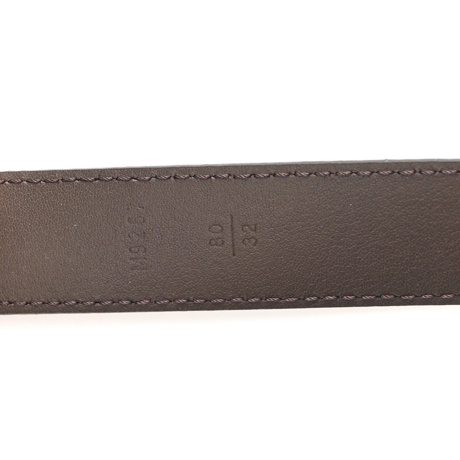 Mini Damier Ebene 25mm LV Initiales 80 32 Belt
