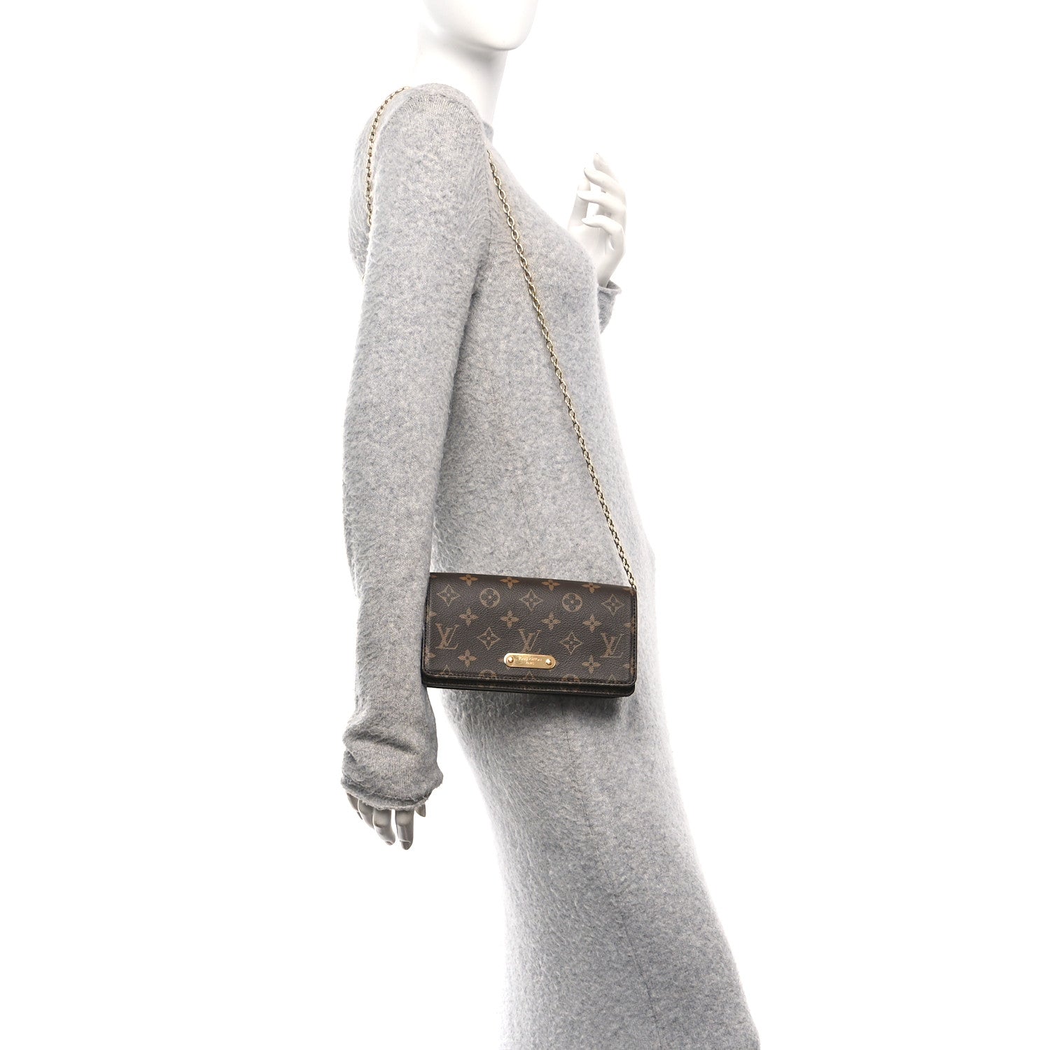 Monogram Lily Wallet On Chain
