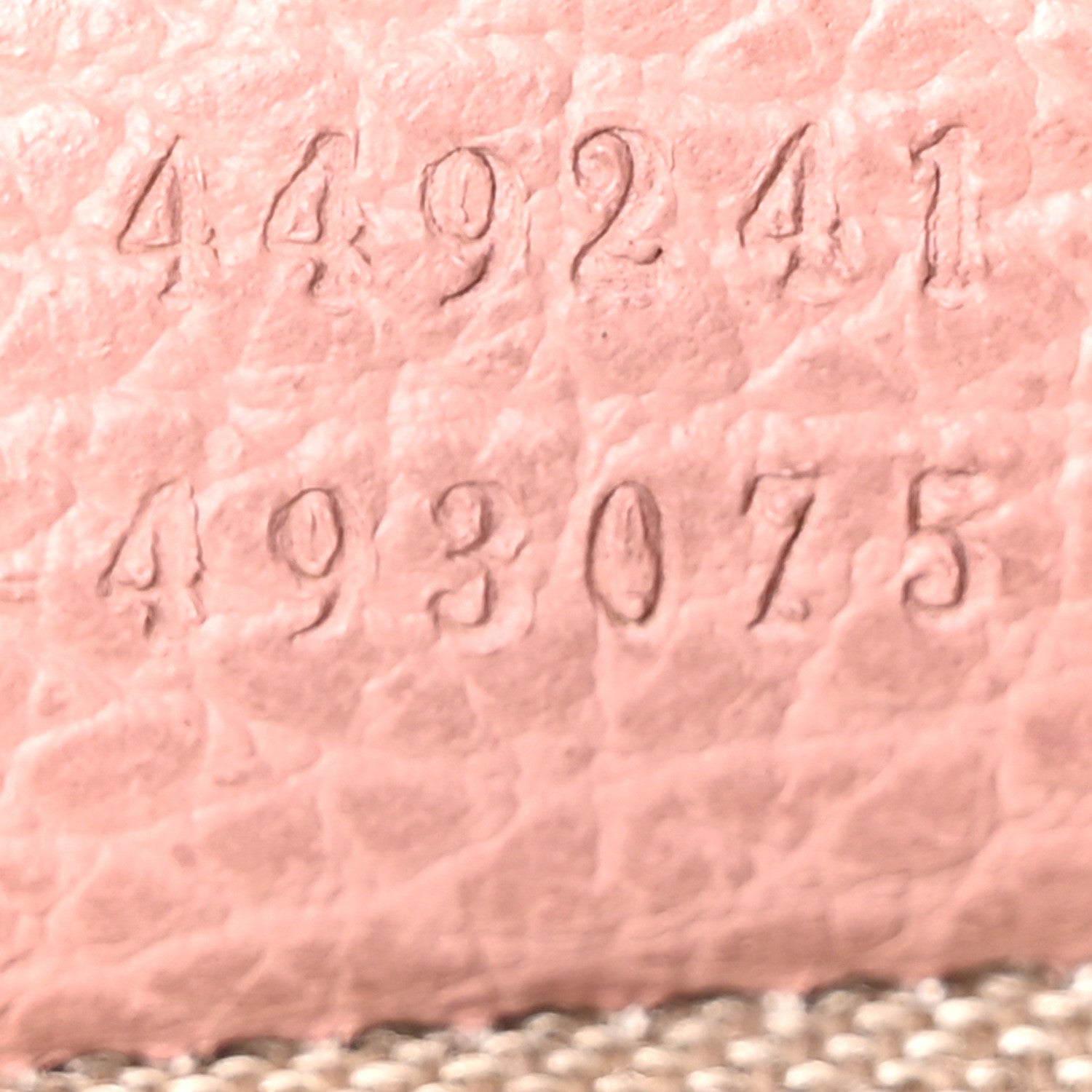 Monogram Small Bree Tote Beige Soft Pink