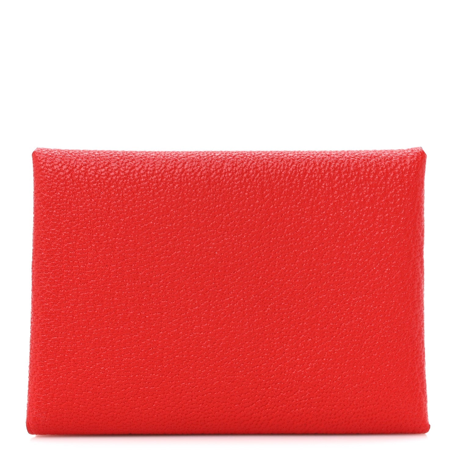 Chevre Mysore Verso Calvi Card Case  Rouge Radieux Rose Darling