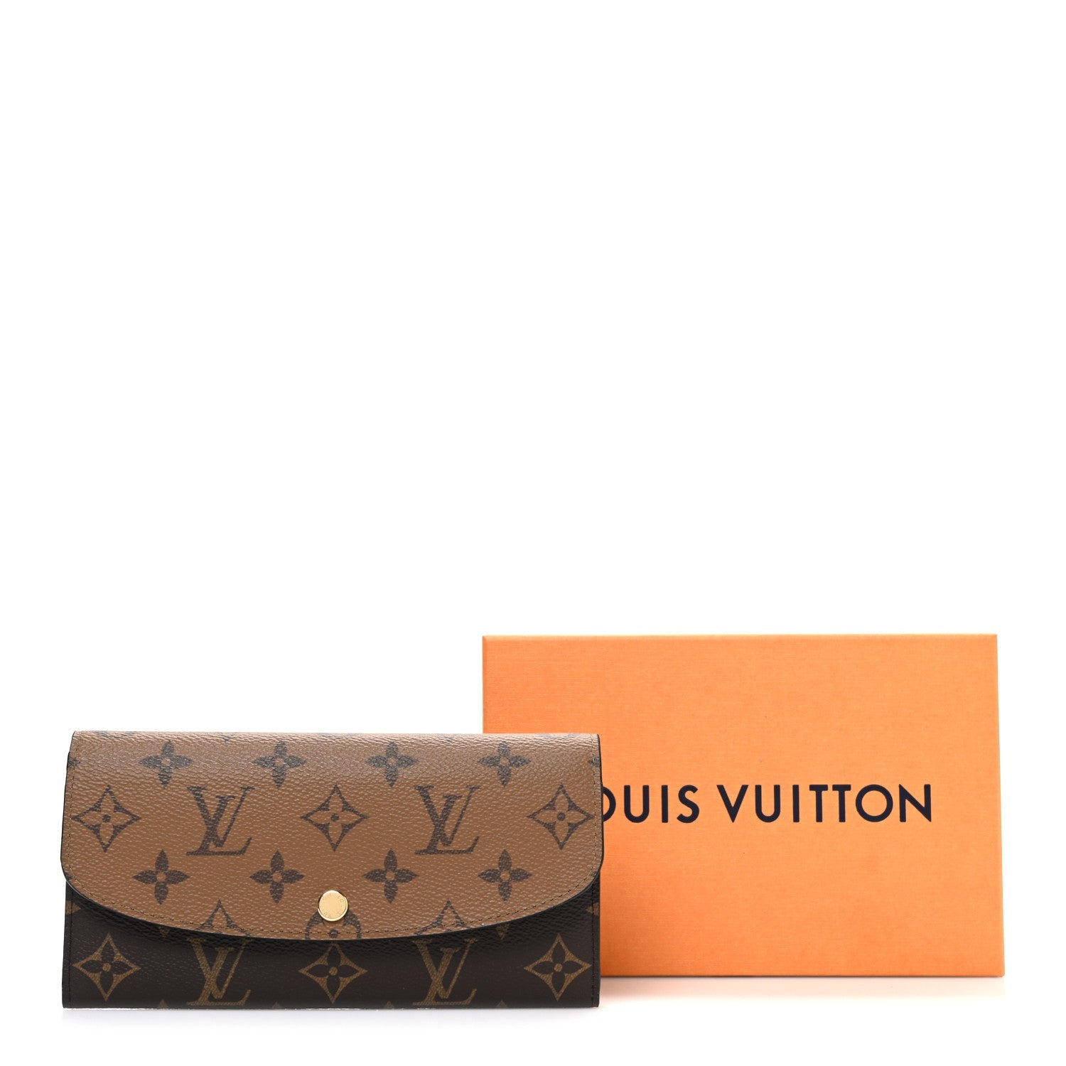 Reverse Monogram Emilie Wallet