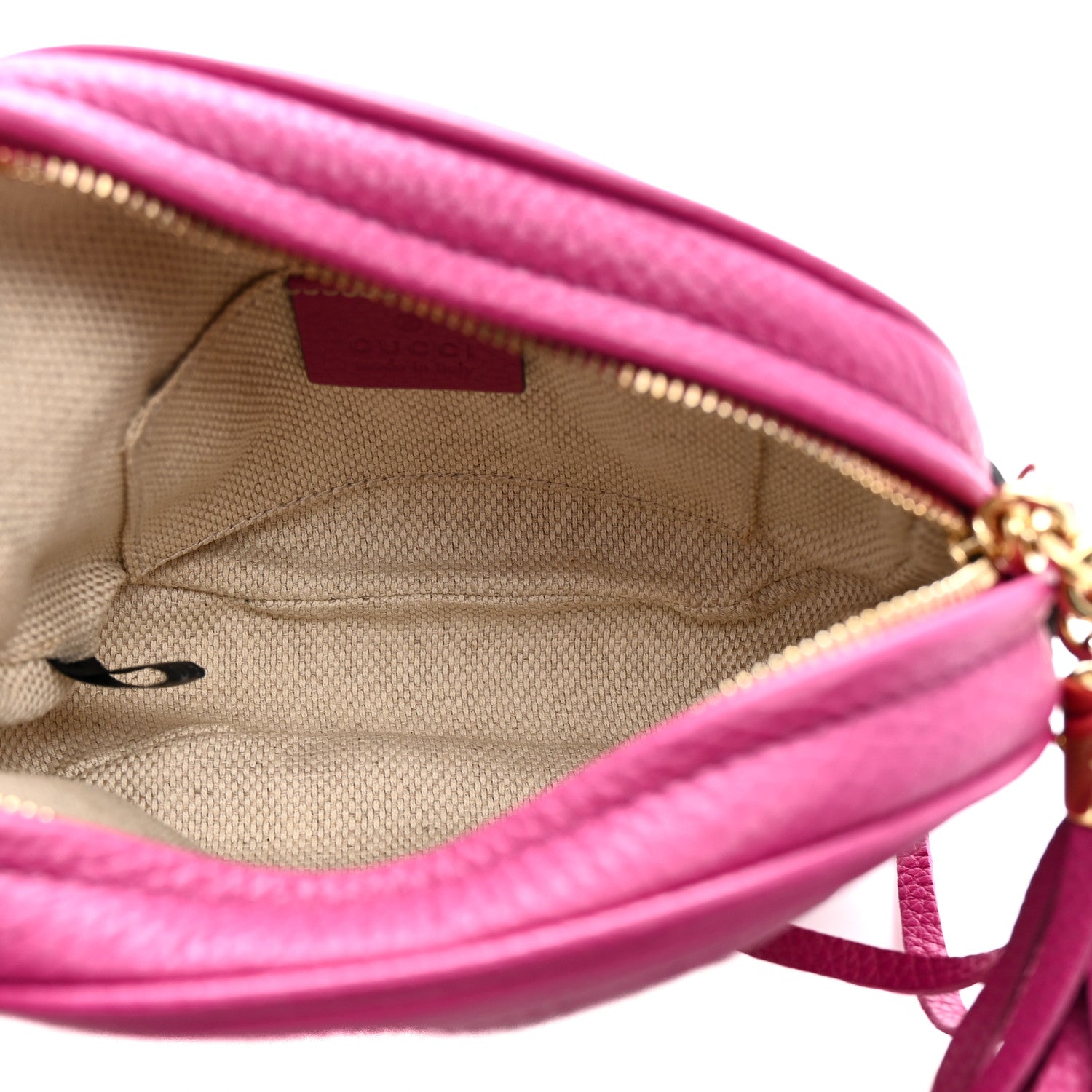 Cellarius Calfskin Mini Soho Chain Bag Bright Bouganville