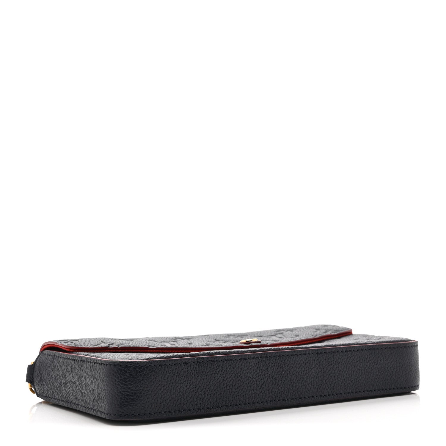 Empreinte Pochette Felicie Chain Wallet Marine Rouge