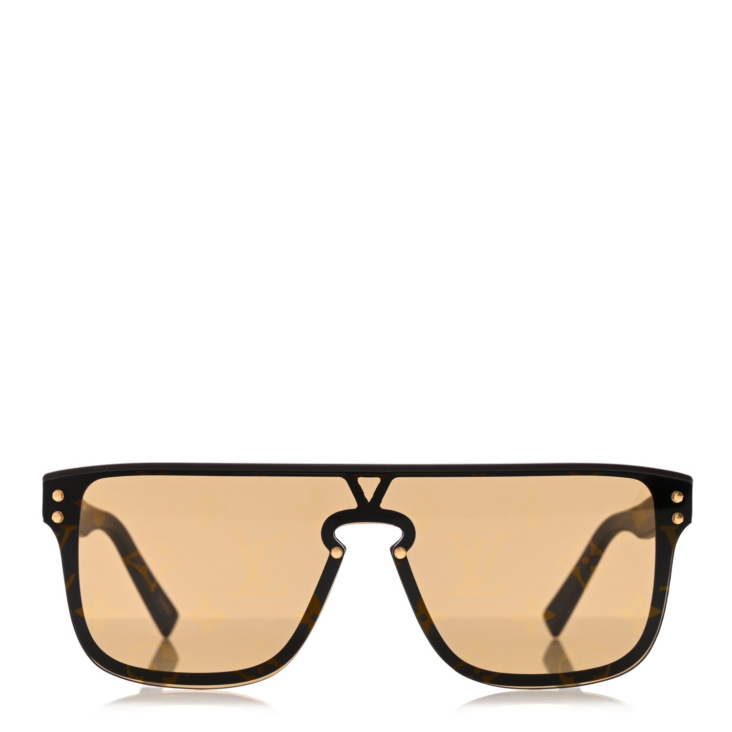 Acetate LV Waimea Square Sunglasses Z1485W Brown