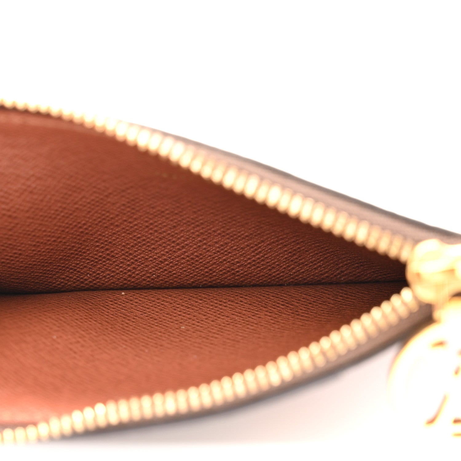 Monogram Zipped Romy Card Holder
