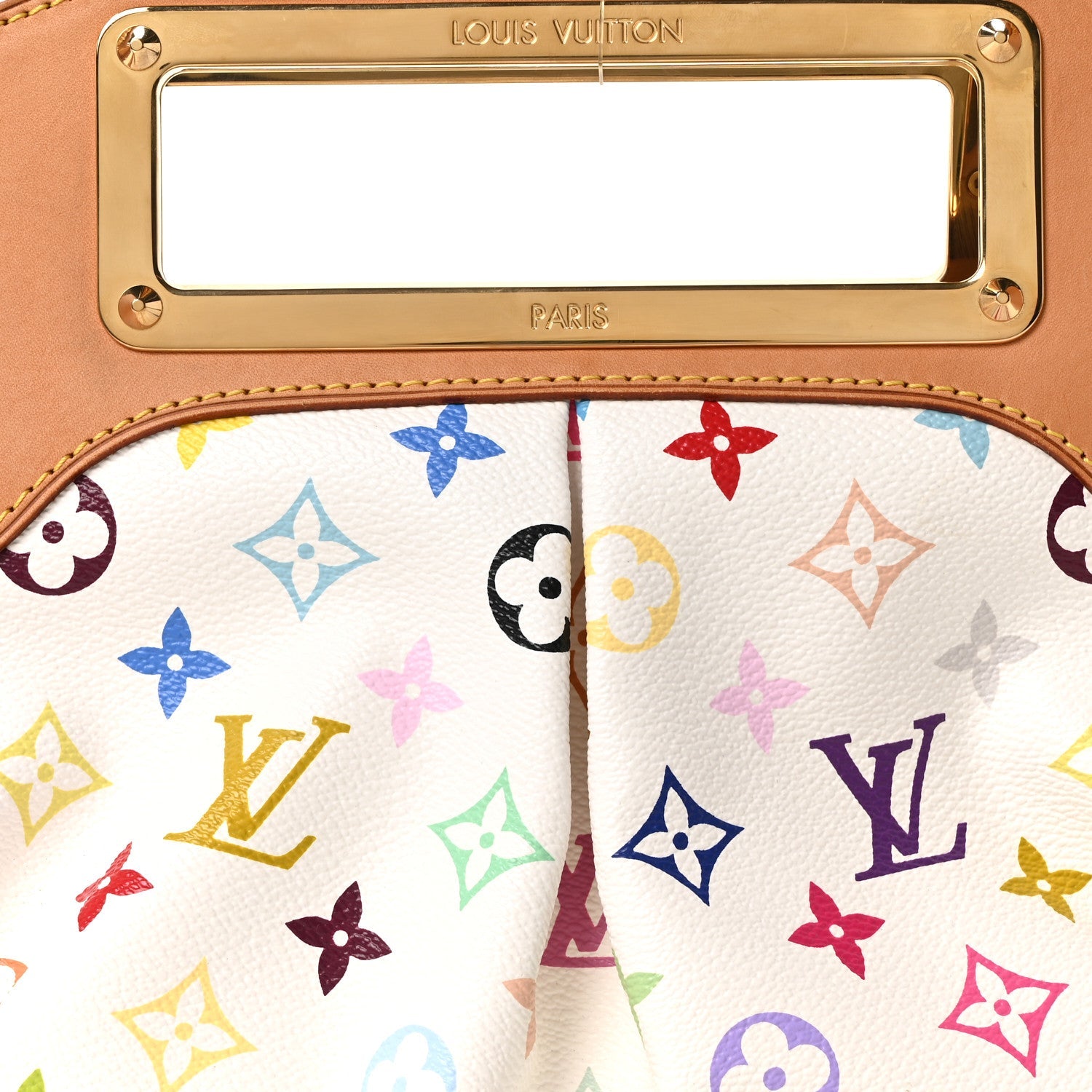 Monogram Multicolor Judy MM White