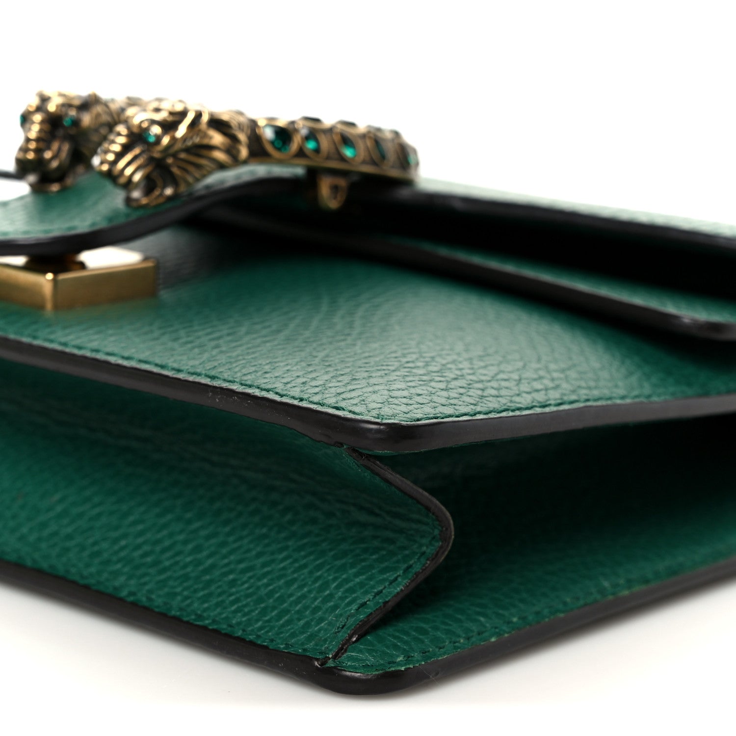 Calfskin Mini Dionysus Shoulder Bag Emerald