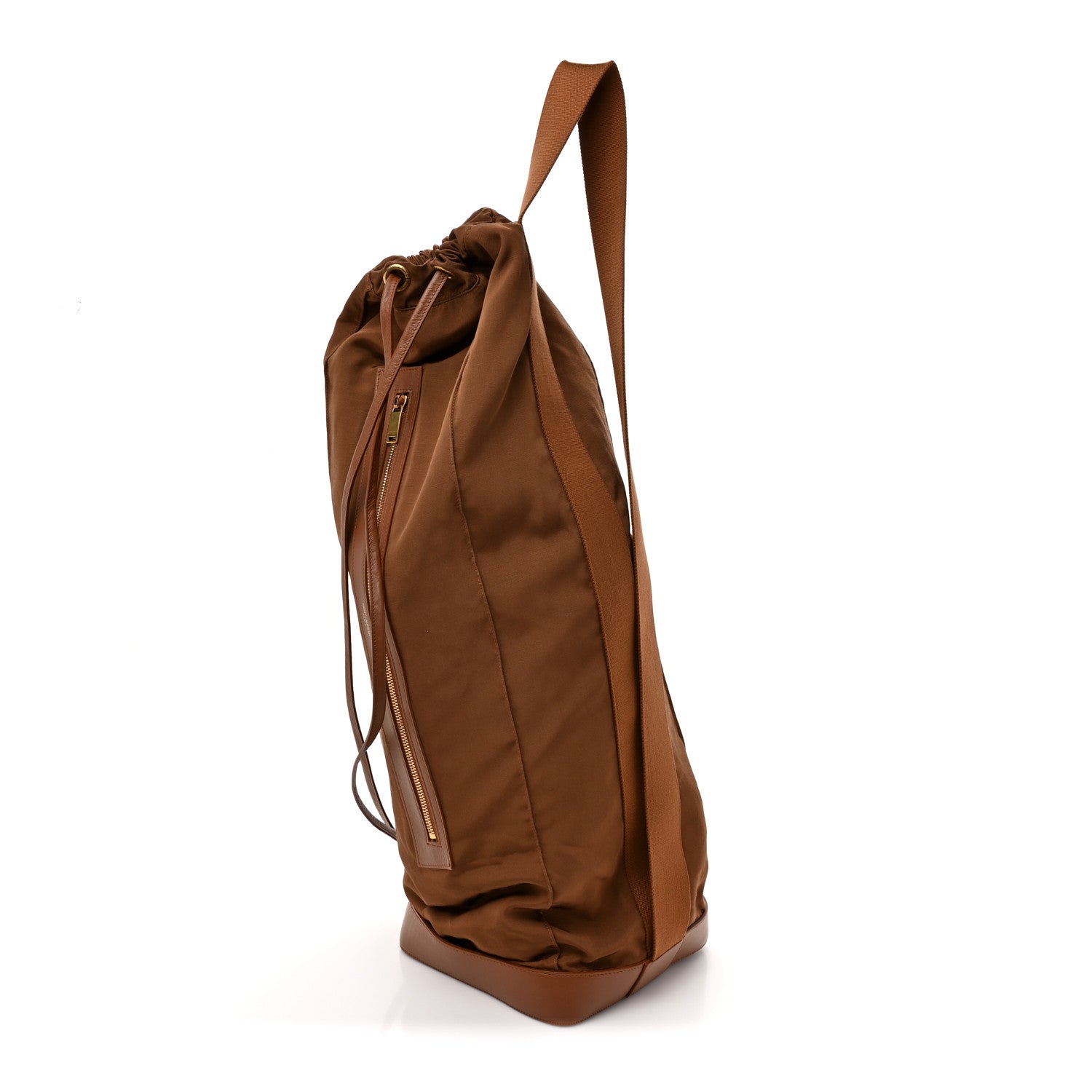 Nylon City Long Sling Bag Tan