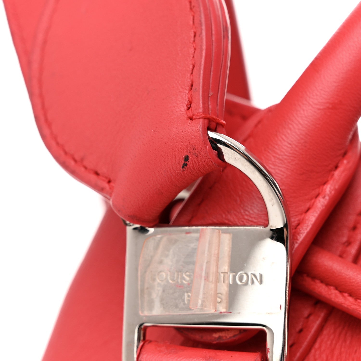 Calfskin Bucket Bag  Dark Pink