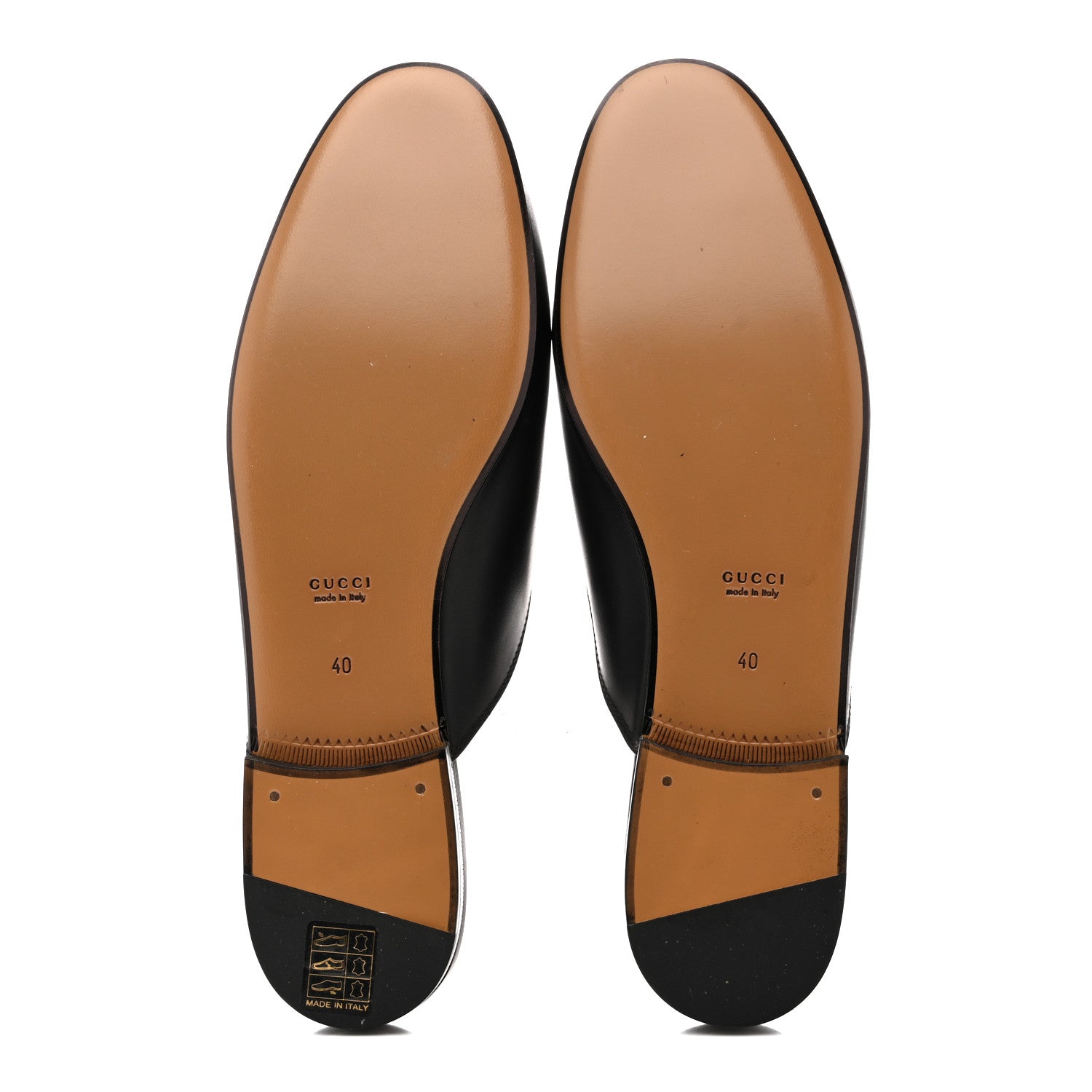 Calfskin Womens Princetown Slippers 40 Black