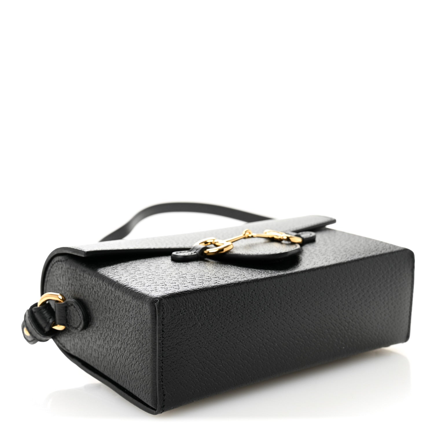 Calfskin Horsebit 1955 Shoulder Bag Black