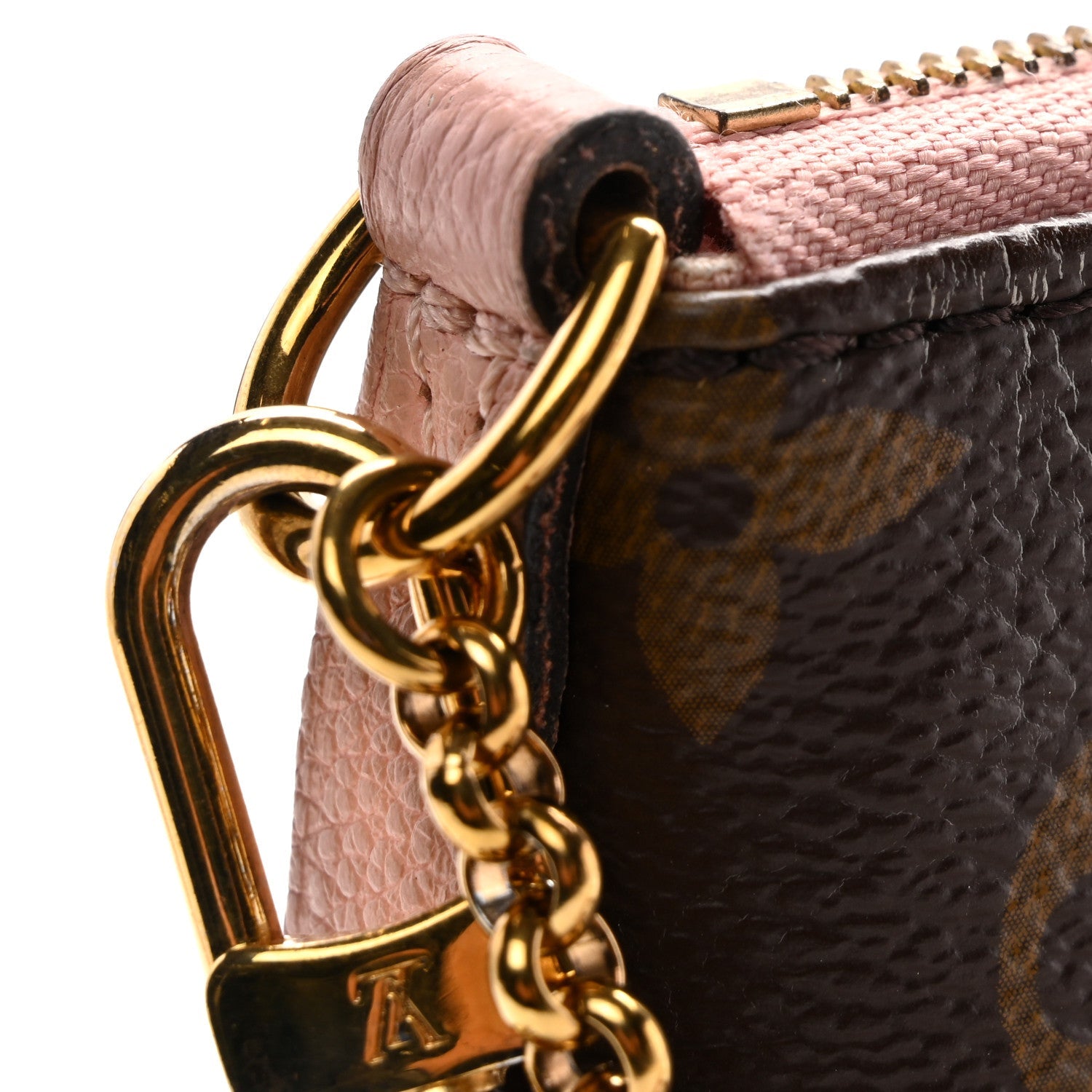 Monogram Pallas Clutch Rose Poudre