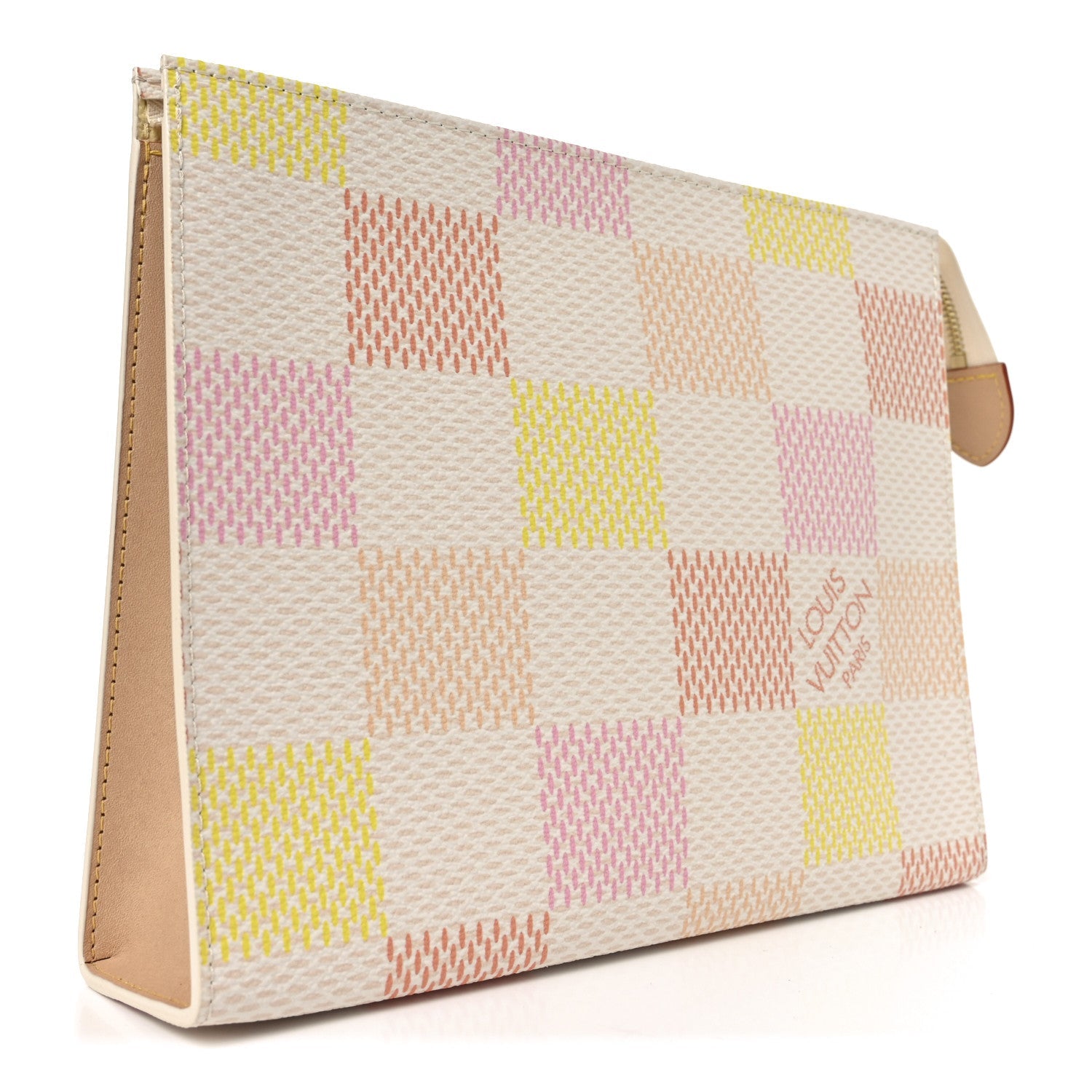Damier Giant Toiletry Pouch   Peach