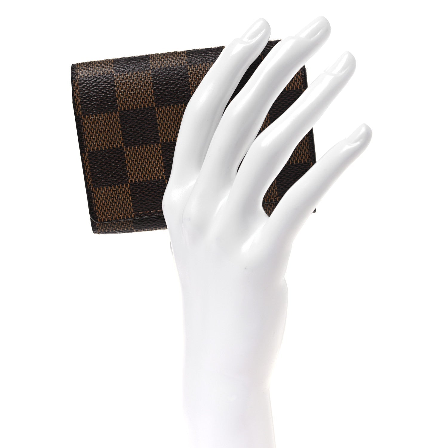 Damier Ebene Business Card Holder