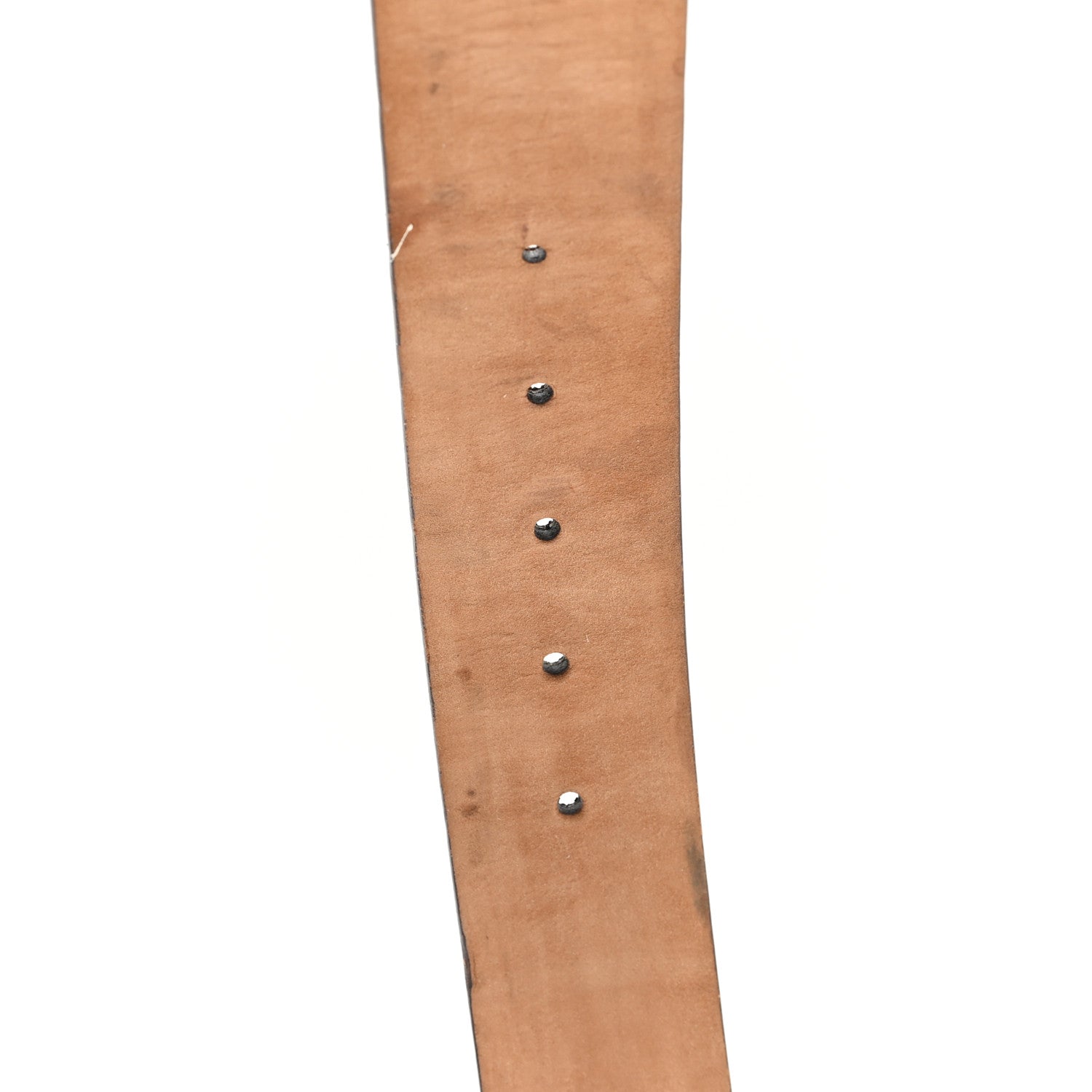GG Plus Monogram Niagara Lux Calfskin Interlocking G 40mm Belt 85 34 Beige Ebony Cocoa