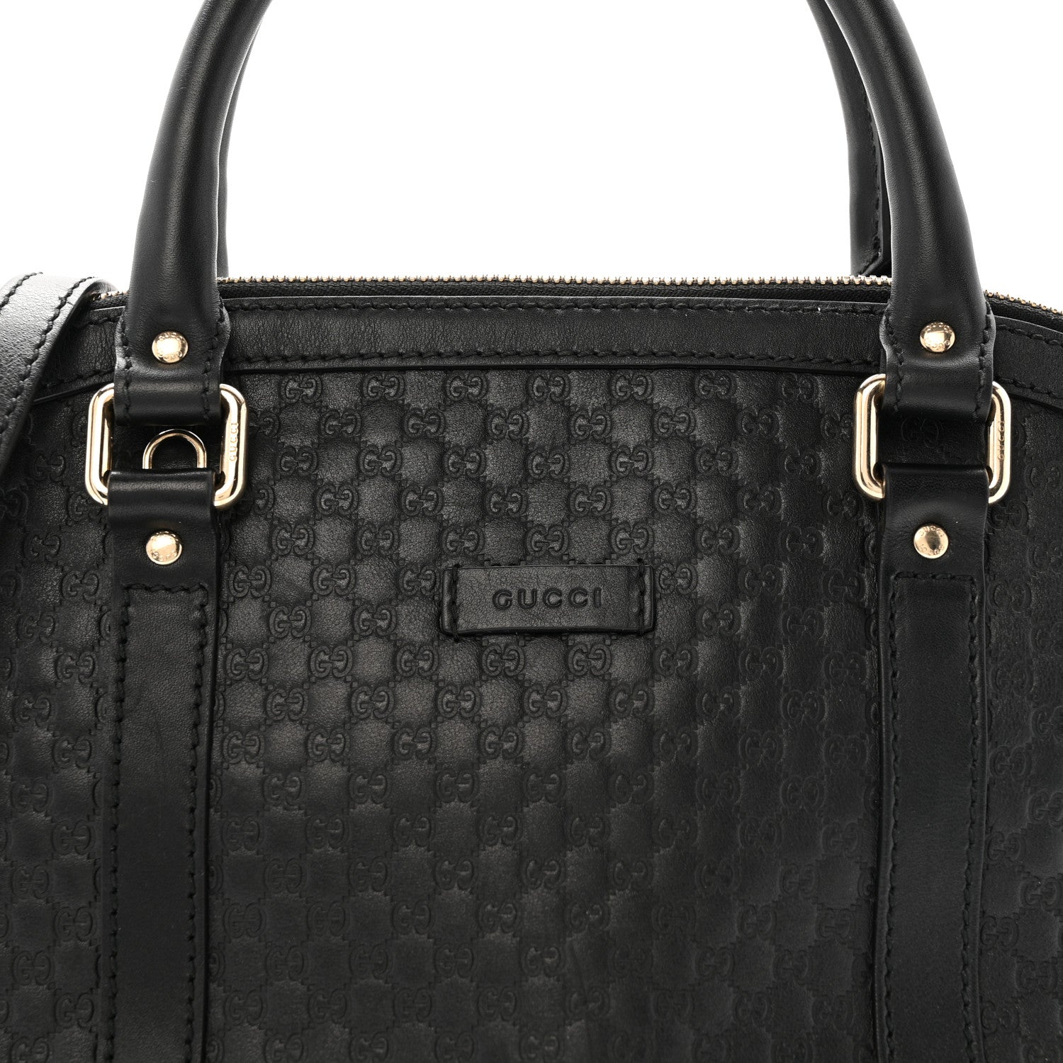 Microguccissima Dome Bag Black