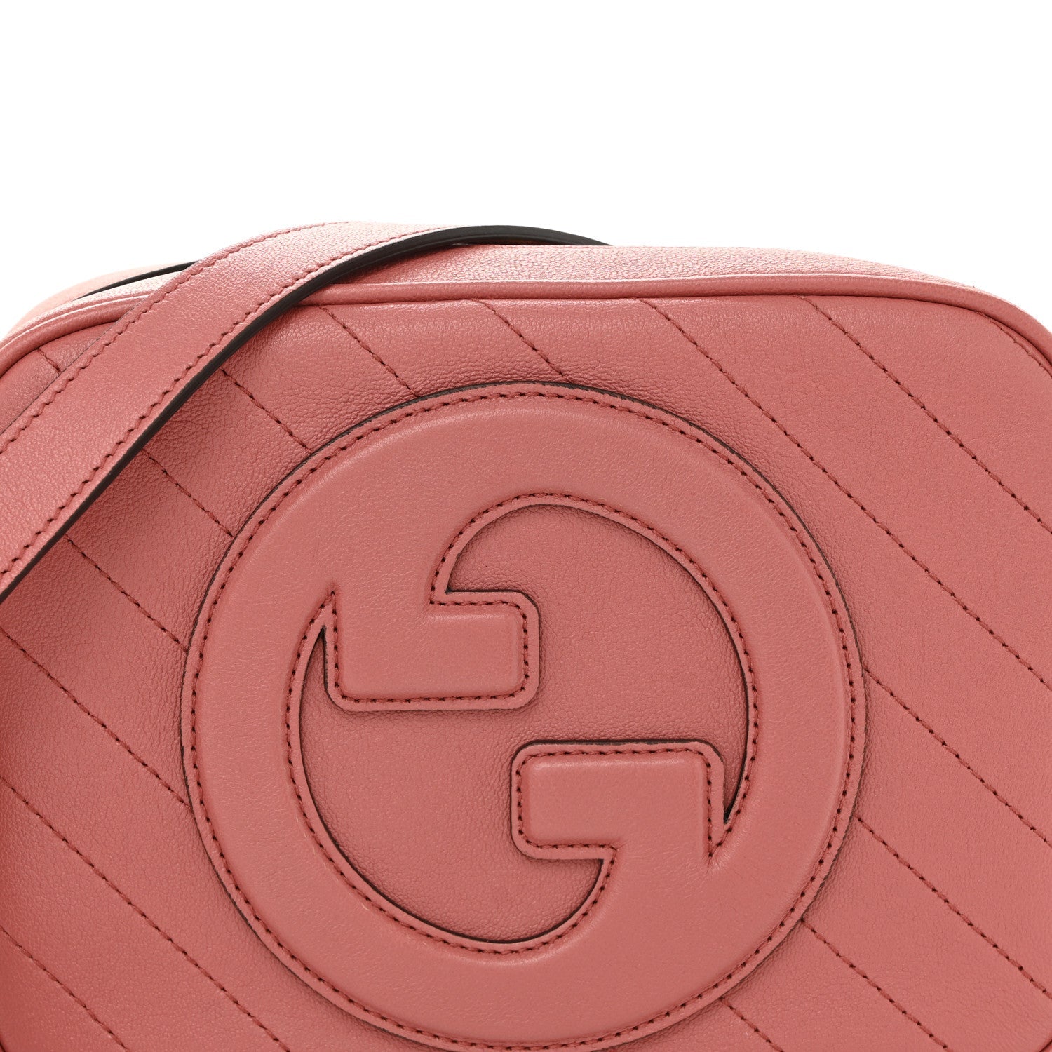 Sakai Be Green Calfskin Diagonal Stitched Small Blondie Shoulder Bag Gorgeus Grace