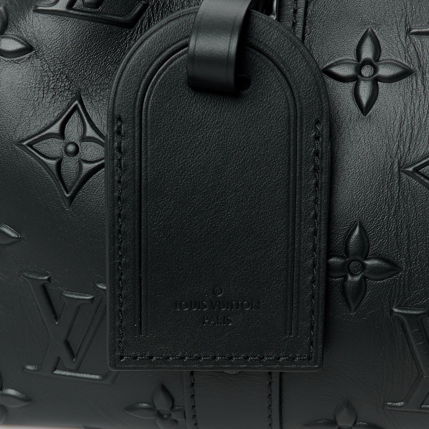 Monogram Seal City Keepall Black