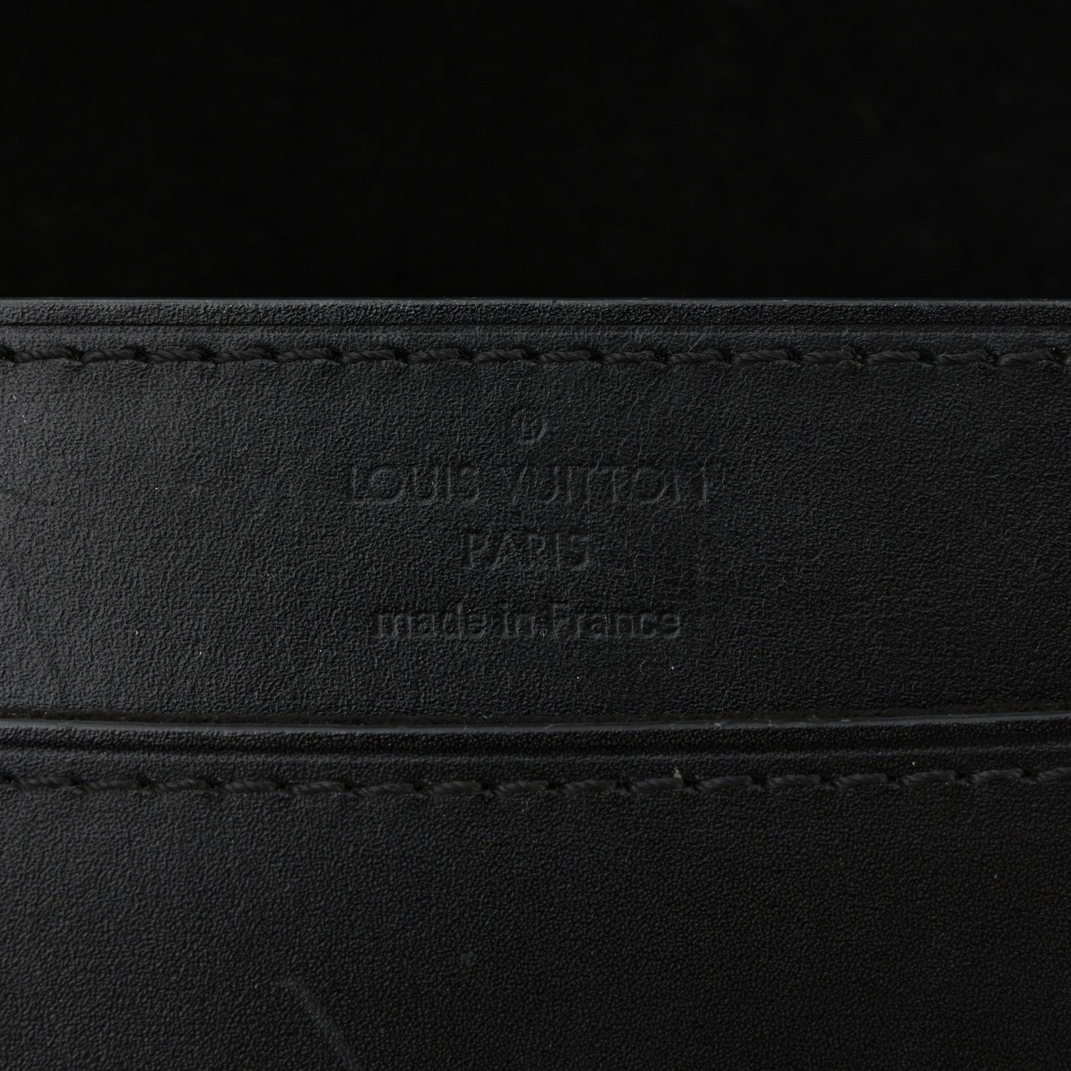 Calfskin Chain Louise MM Black