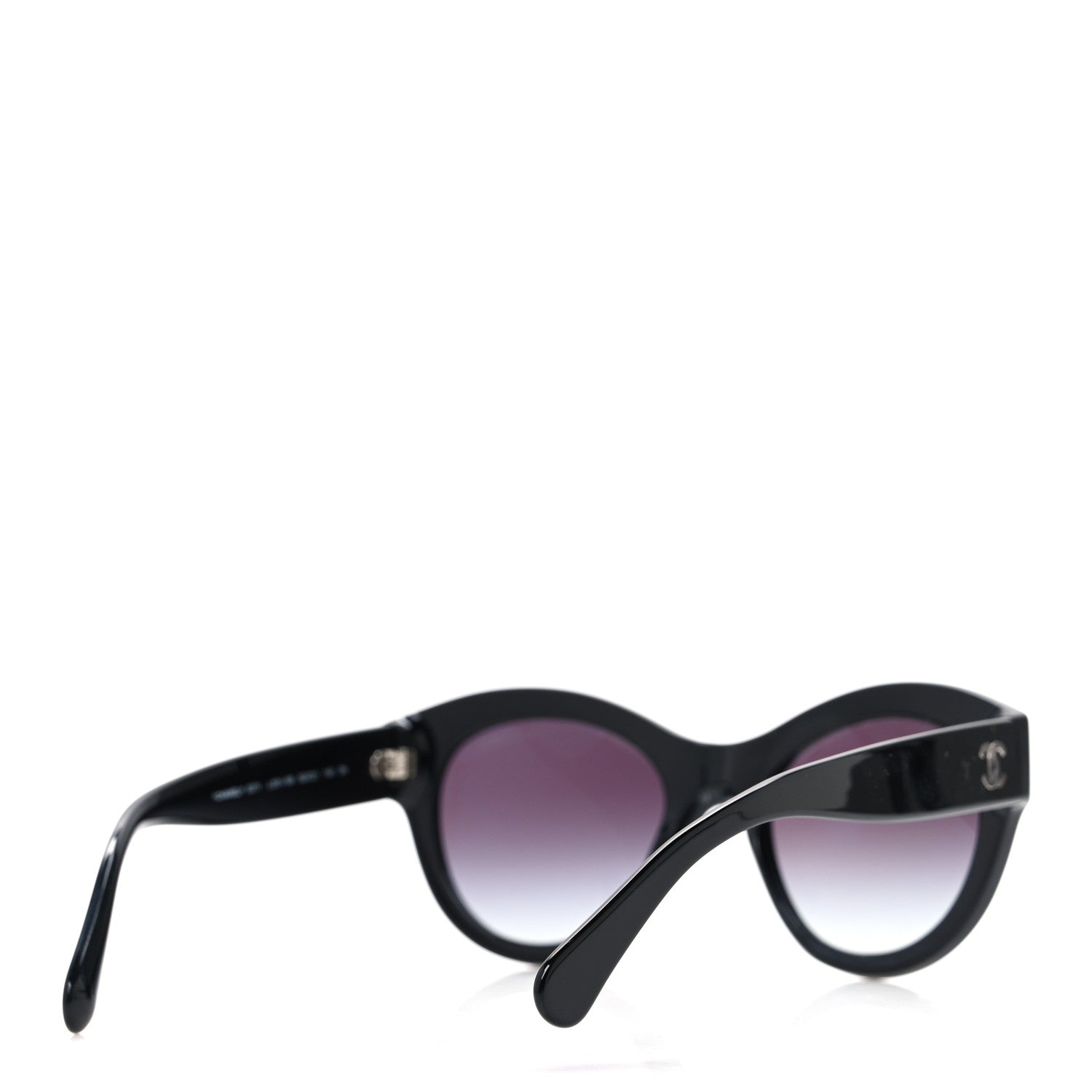 Acetate Butterfly Sunglasses 5371 Black