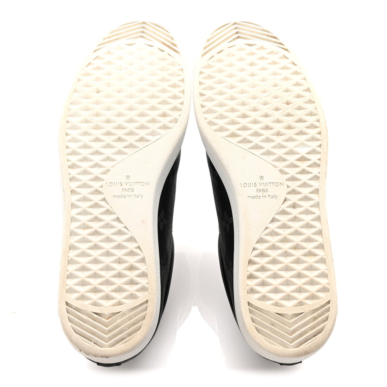 Calfskin Monogram Eclipse Luxembourg Sneakers Black