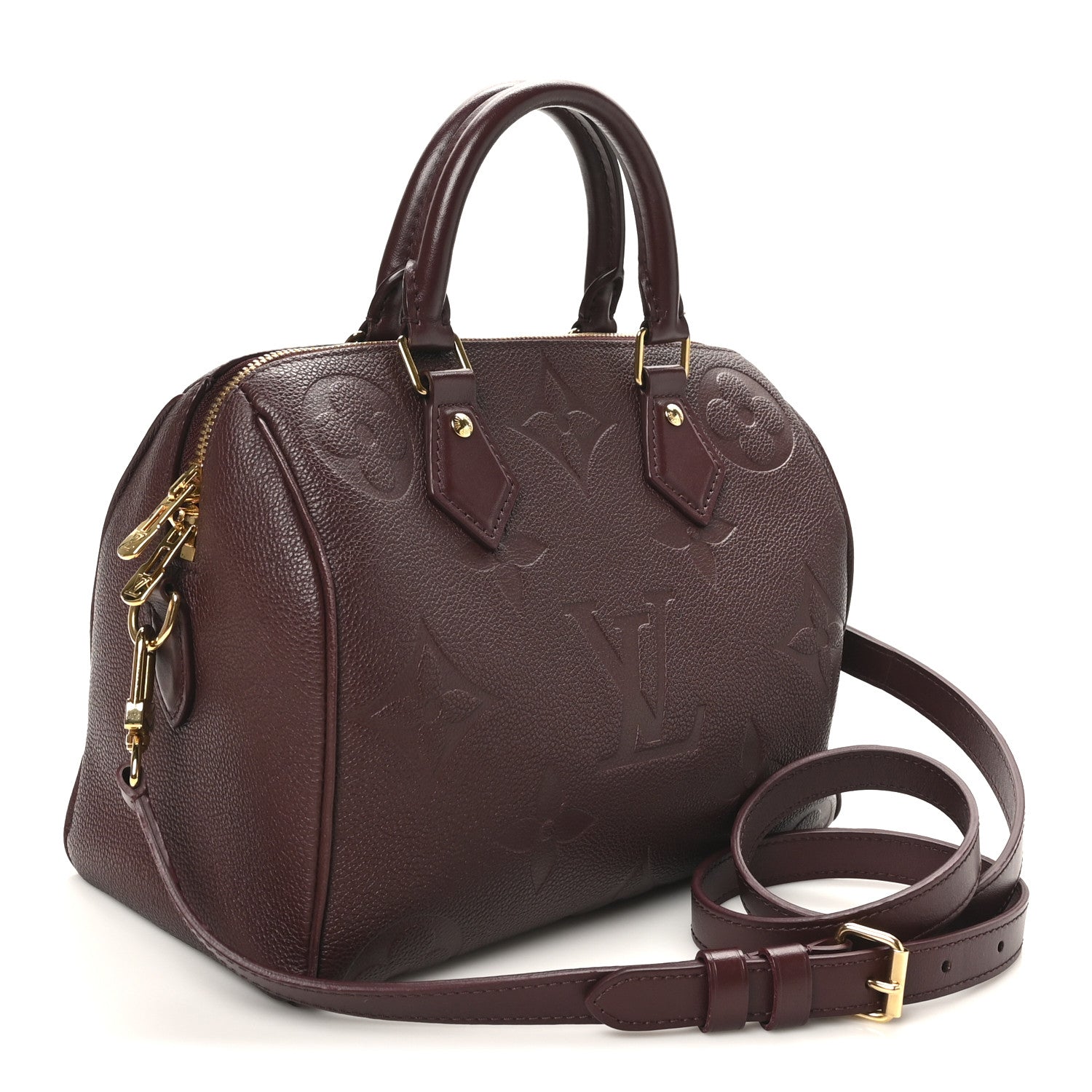 Empreinte Monogram Giant Speedy Bandouliere 25 Wine