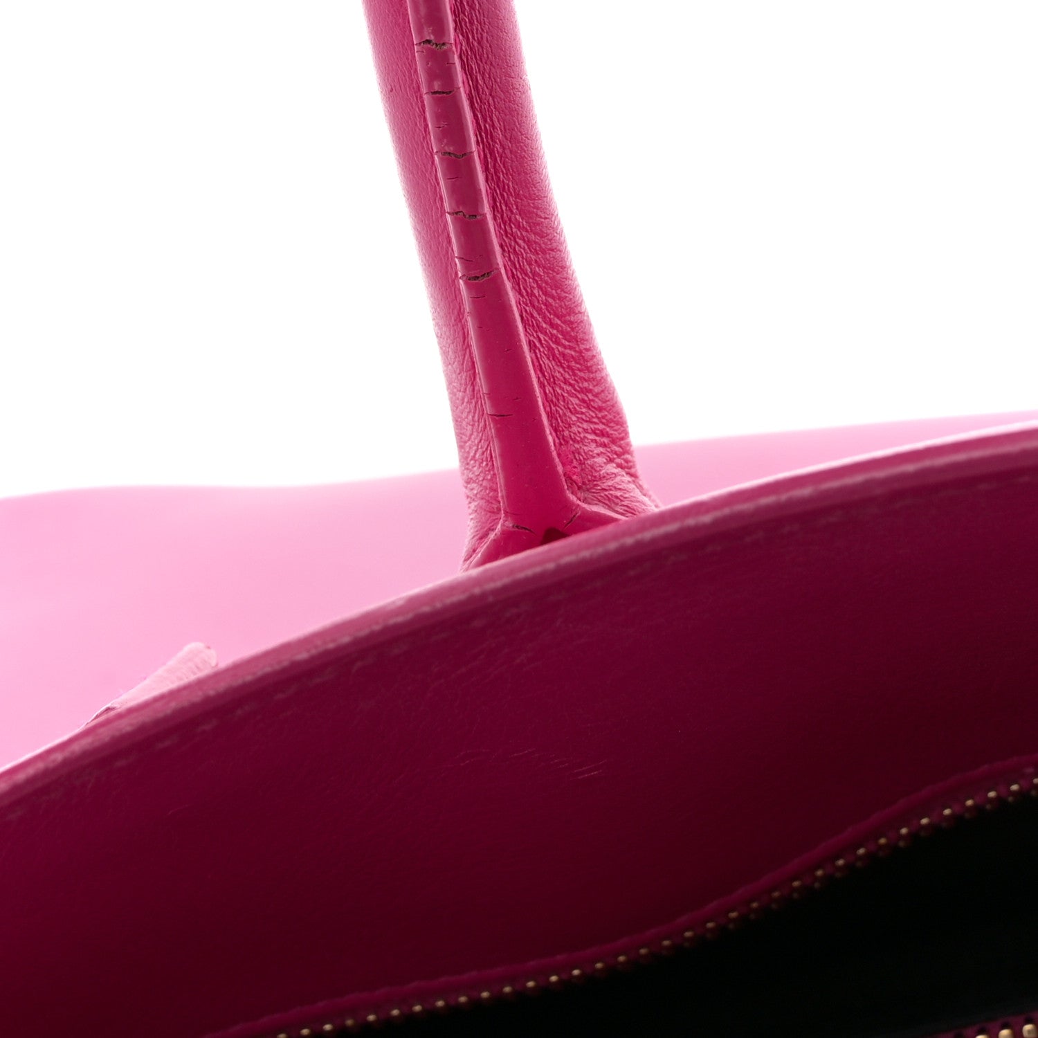 Calfskin Small Sac De Jour Lipstick Fuchsia