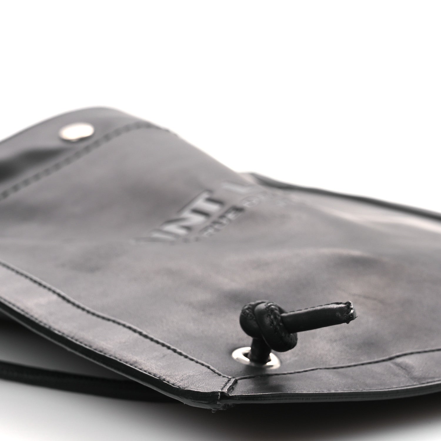 Calfskin Universite Crossbody Bag Black