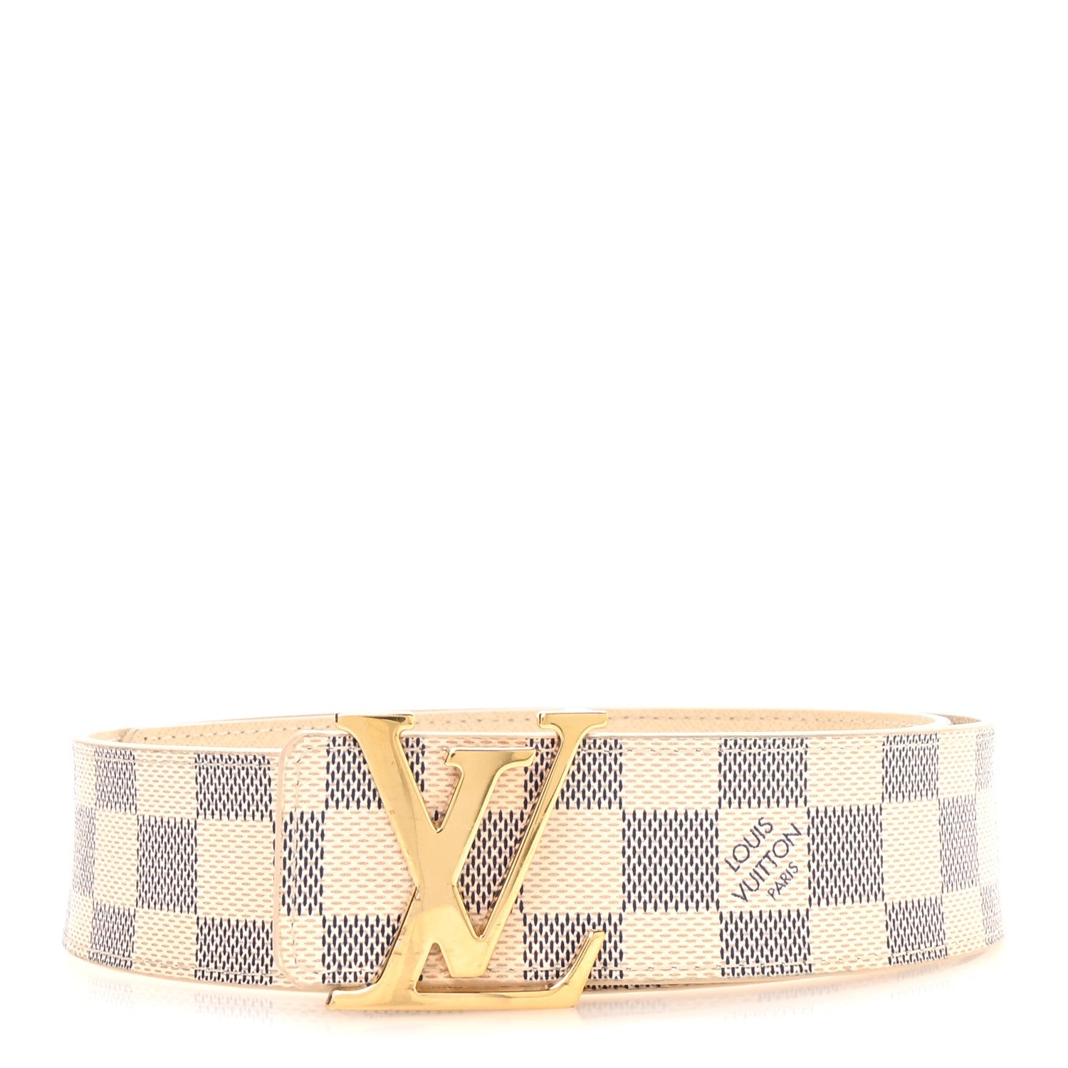 Damier Azur LV Initiales Belt 80 32